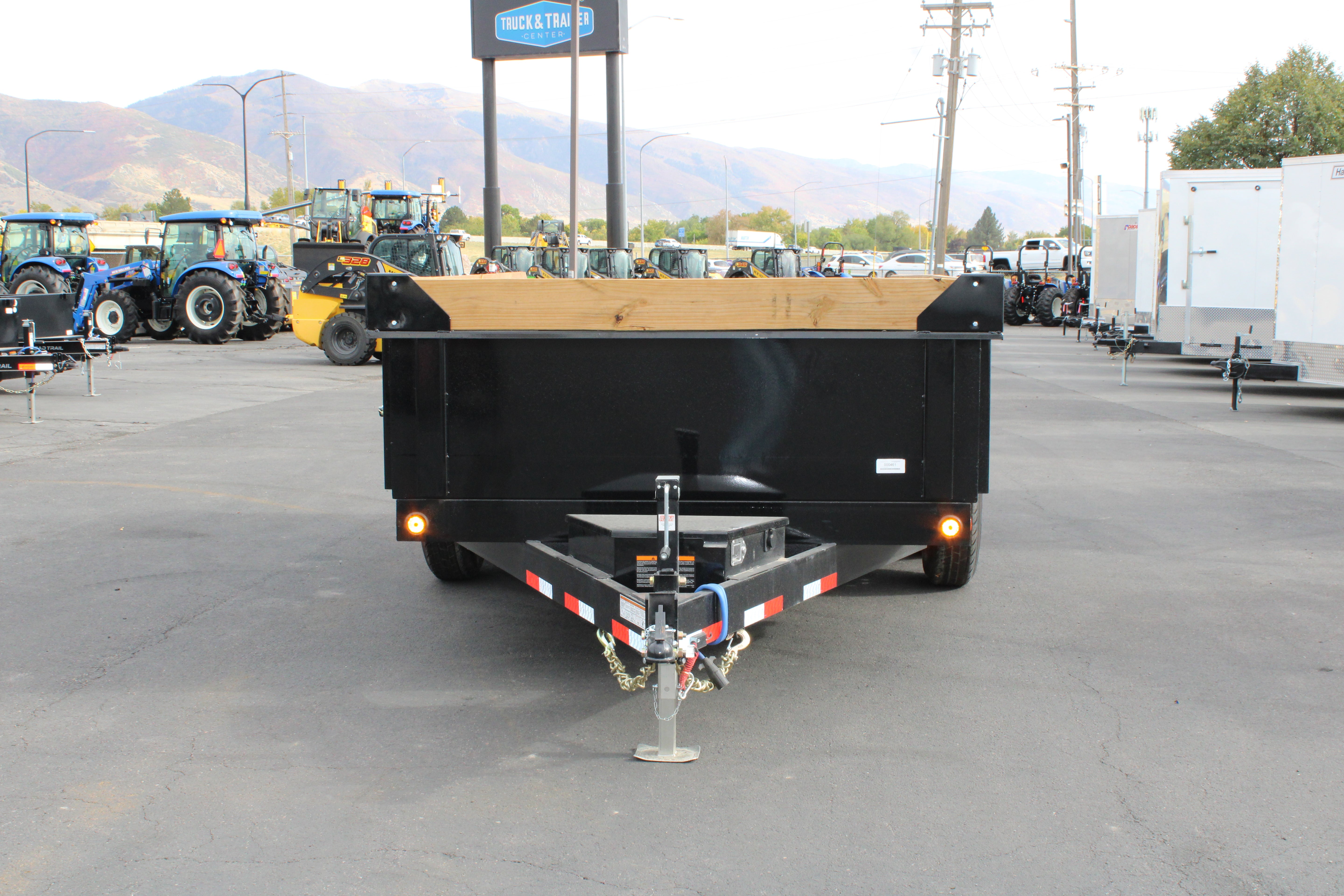 2024 Load Trail 83" x 14' Dump Trailer W/ Wood Extensions