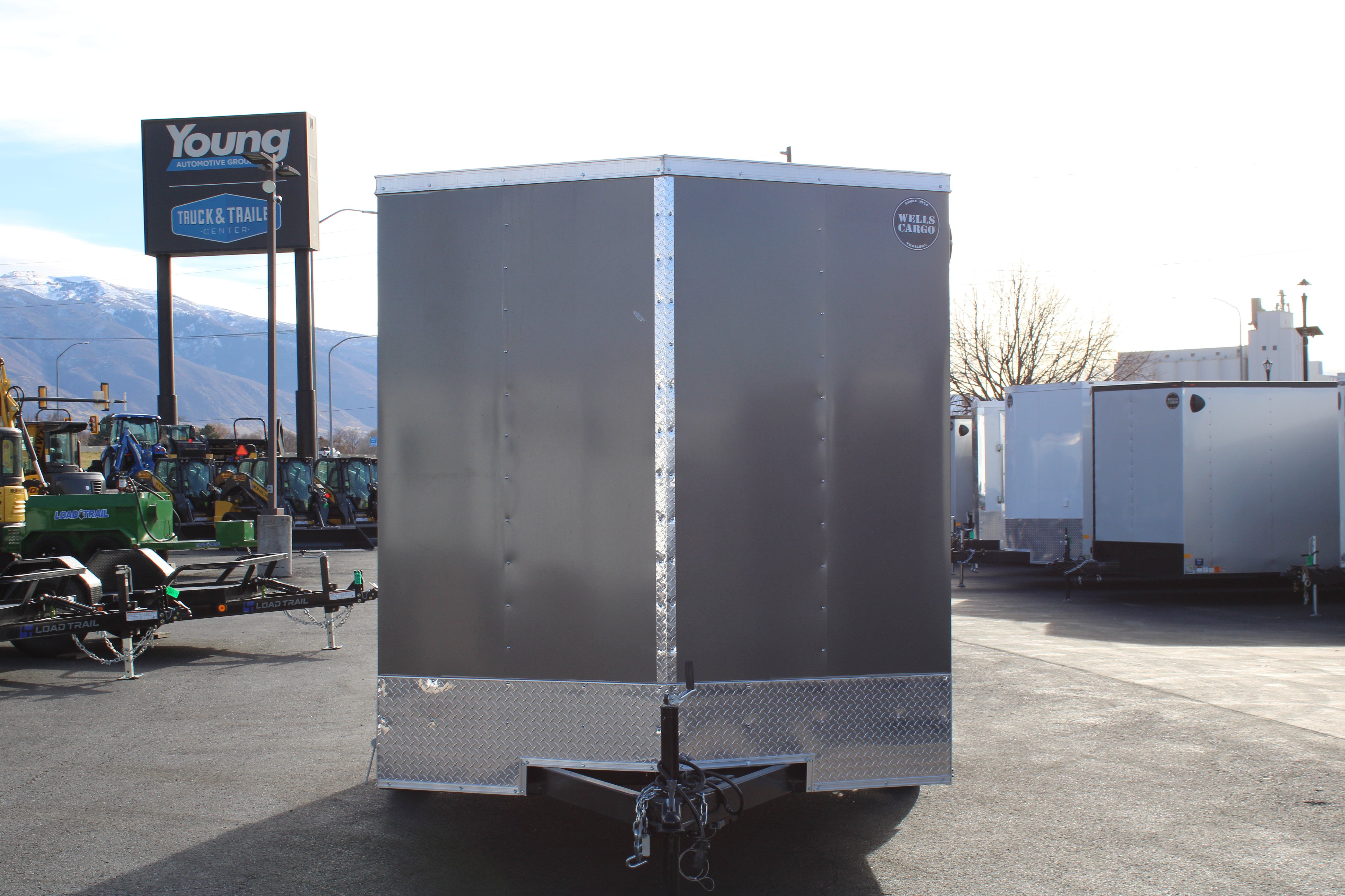 Wells Cargo 7 x 12 Deluxe Enclosed Trailer