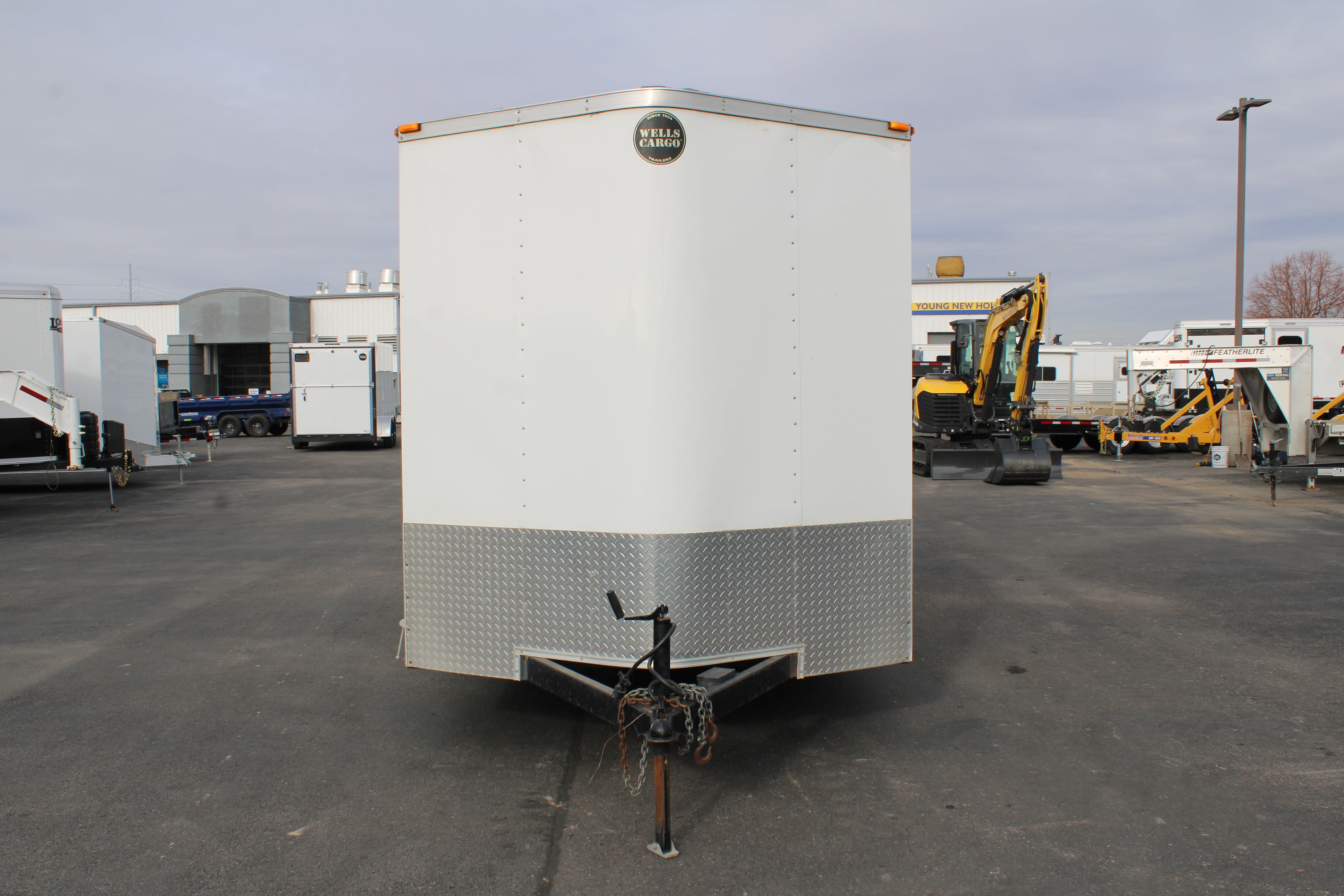 Wells Cargo 7 x 14 Deluxe Enclosed Trailer **BLACK FRIDAY SPECIAL**