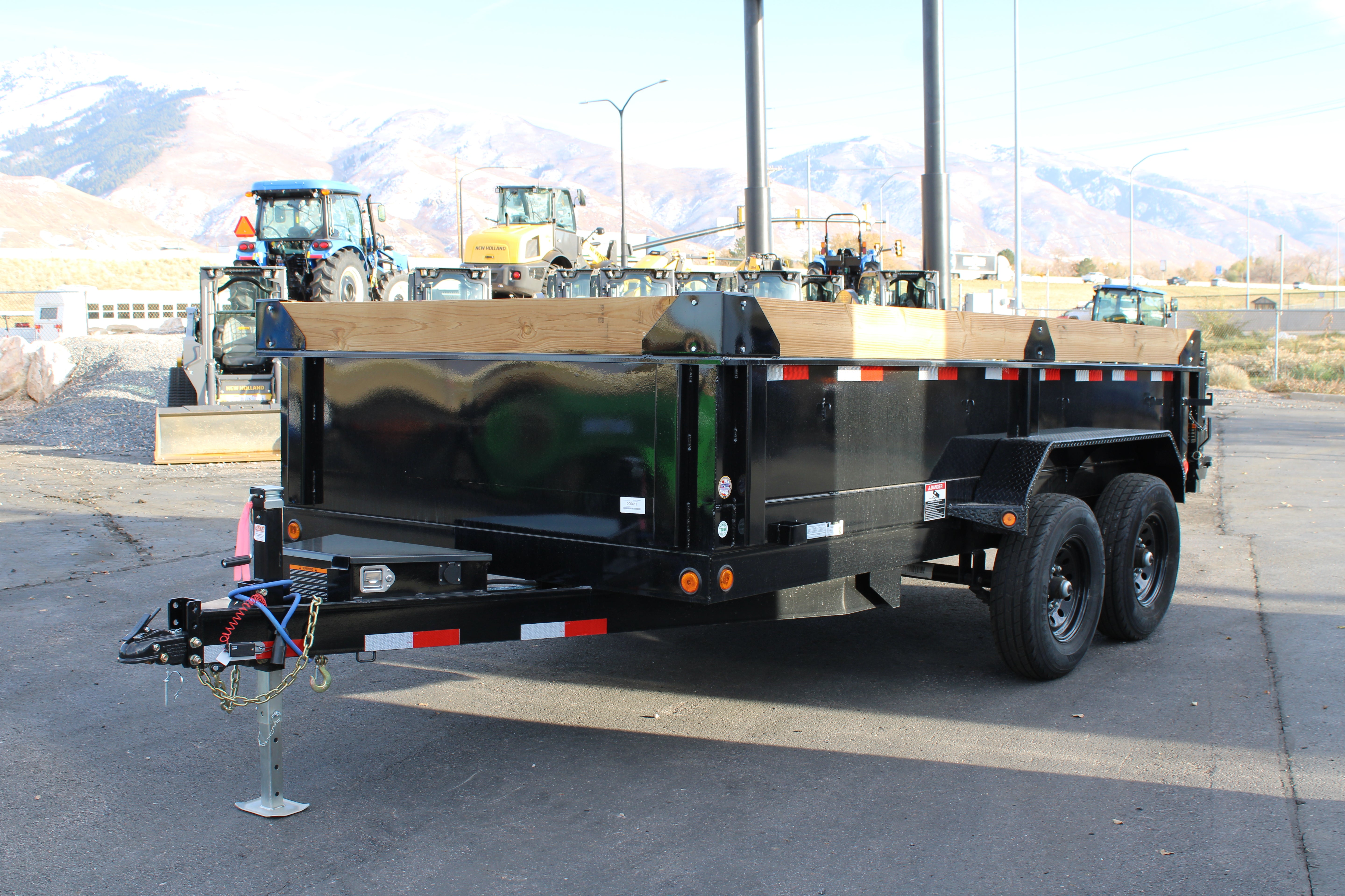 2024 Load Trail 83" x 14' Dump Trailer W/ Wood Extensions