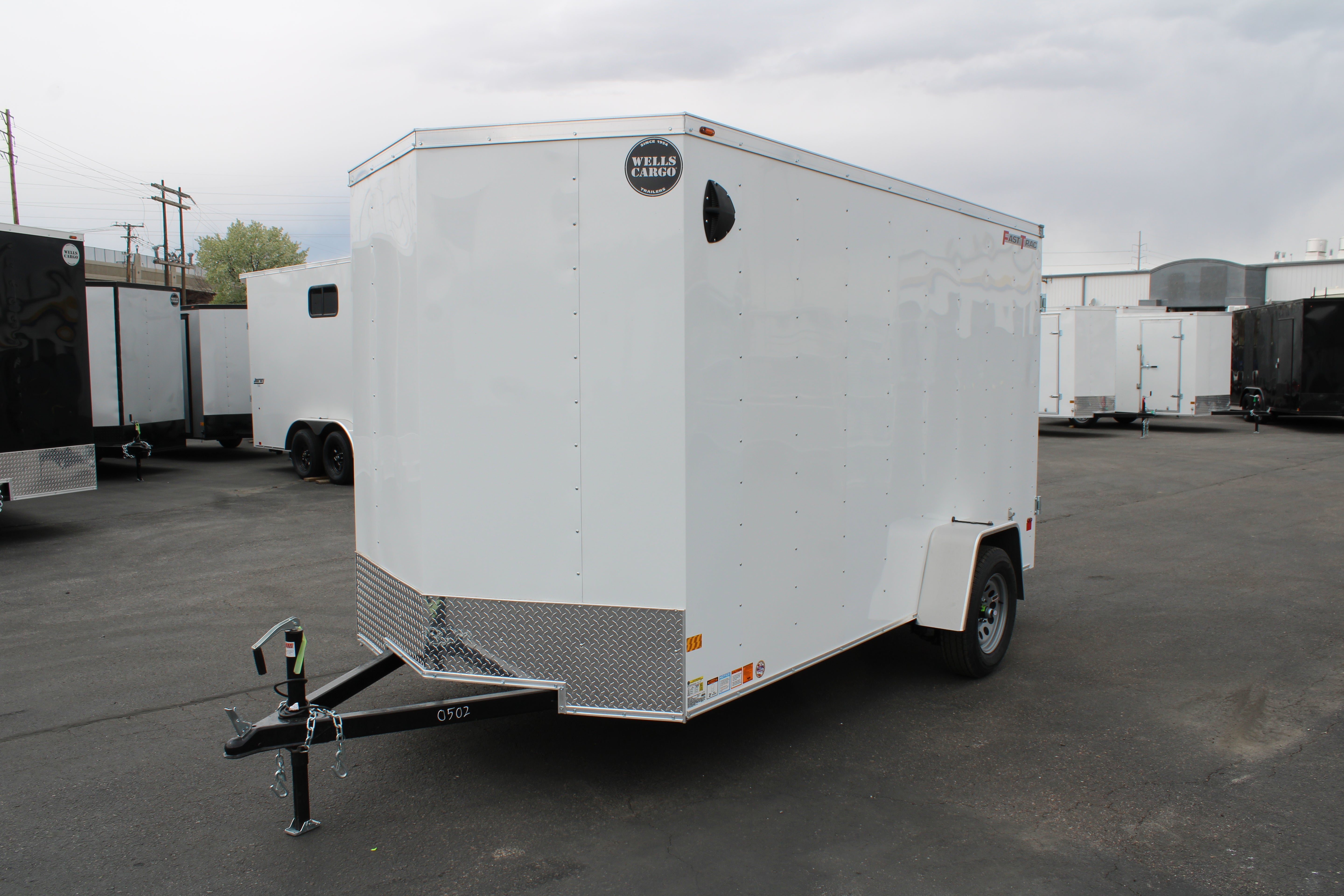 2025 Wells Cargo 6 x 12 Enclosed Trailer