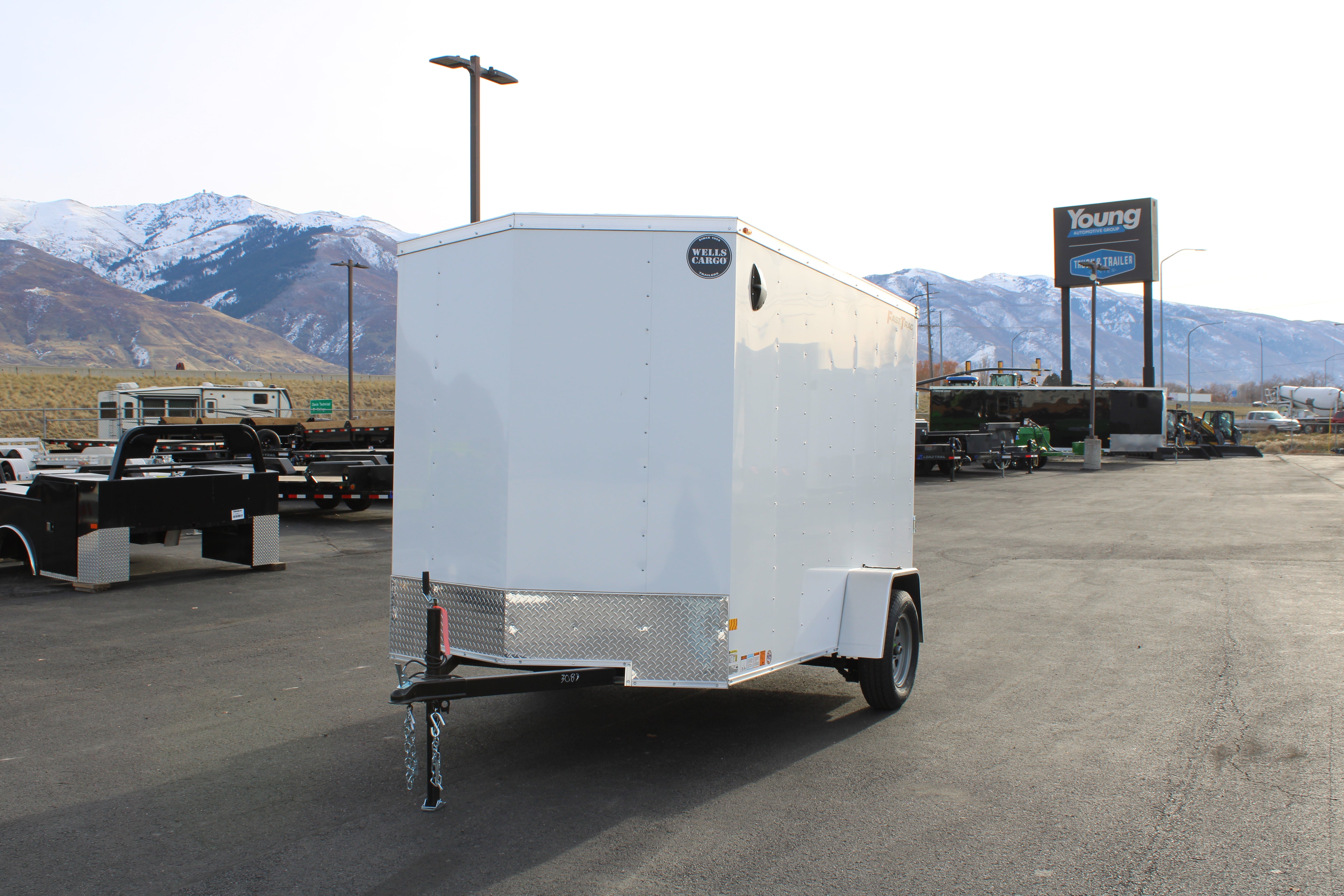 2025 Wells Cargo 6 x 10 Enclosed Trailer