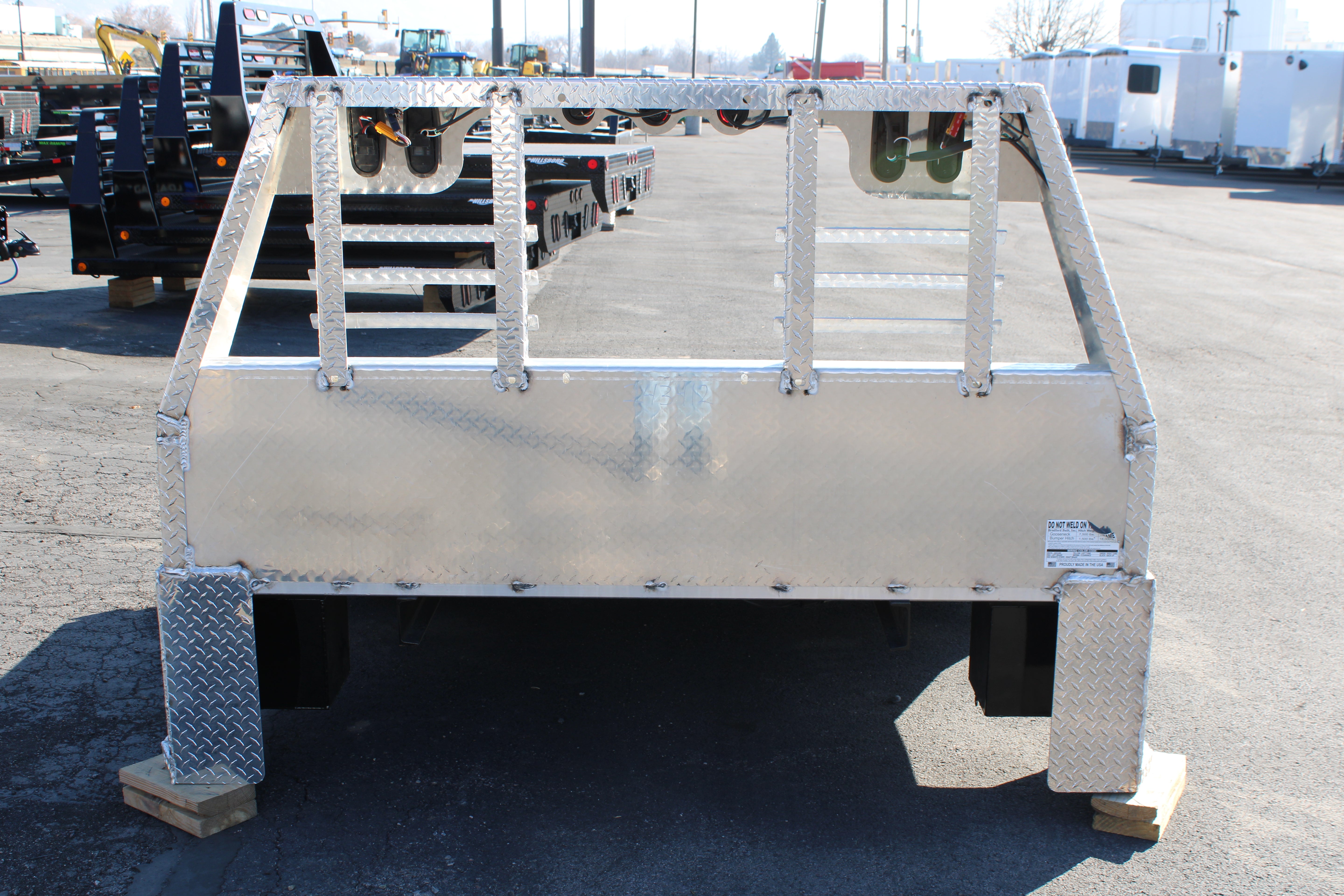 2024 84 x 84-42 Bradford Aluminum Truck Bed