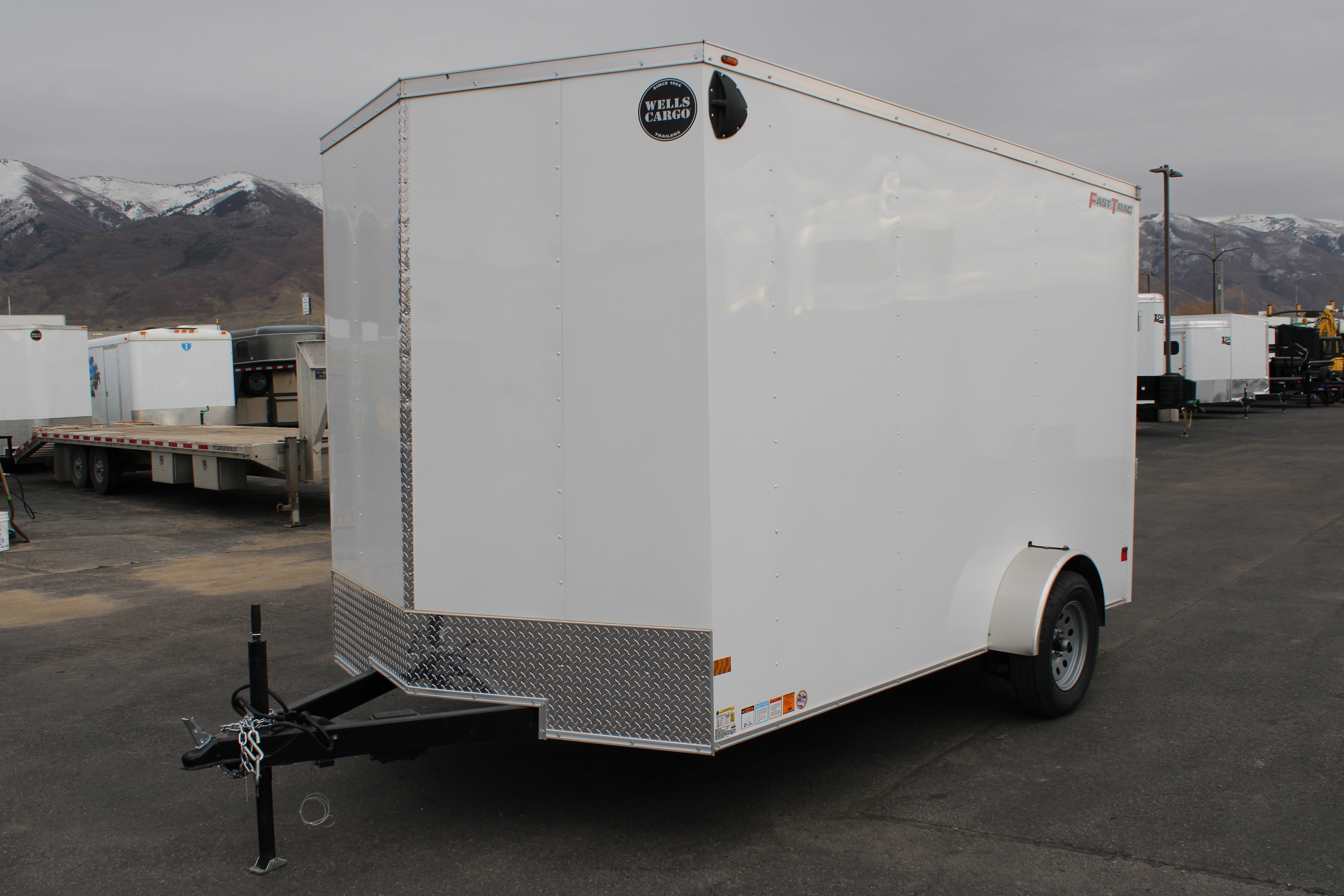 Wells Cargo 7 x 12 Deluxe Enclosed Trailer