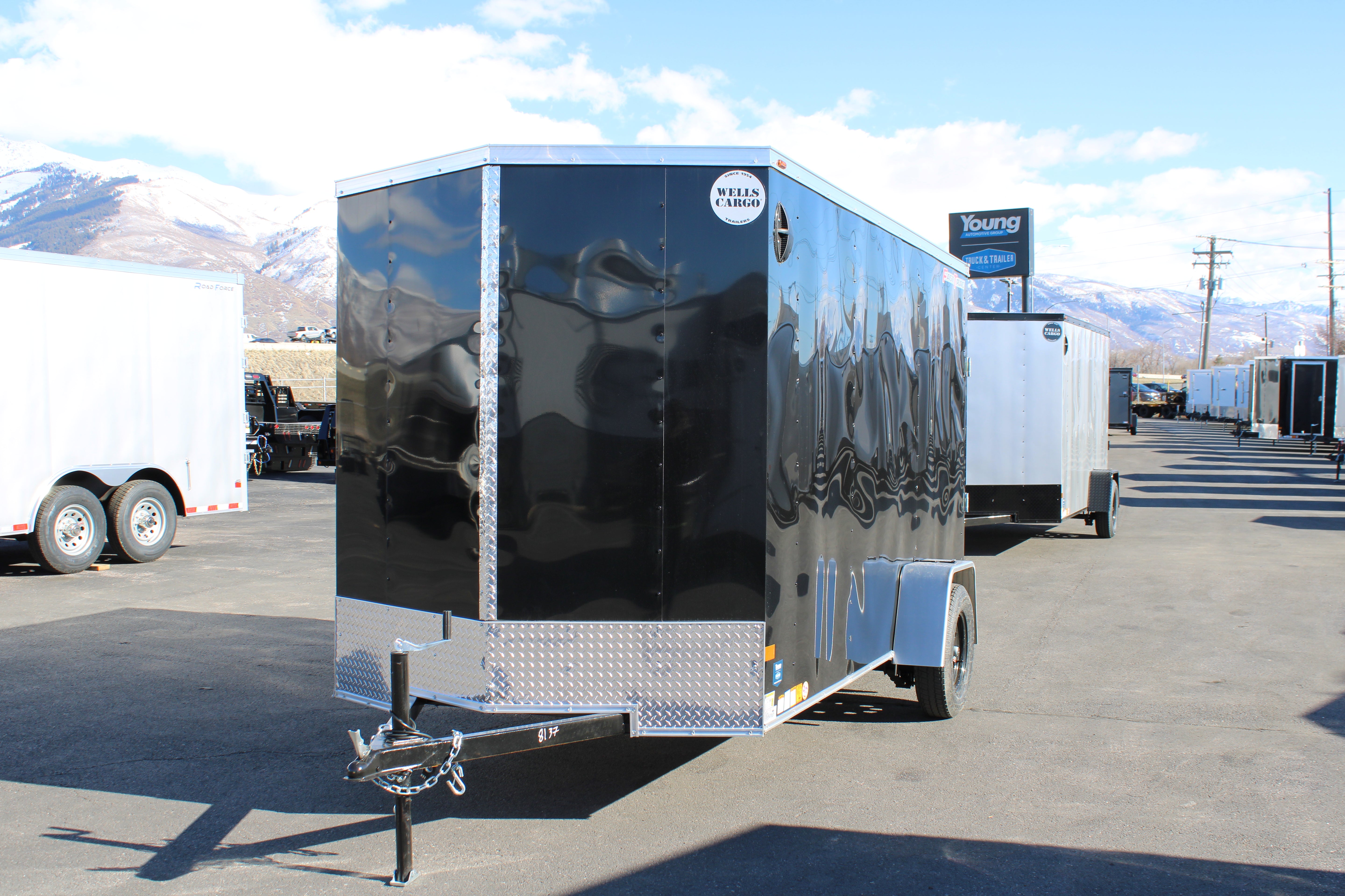 2025 Wells Cargo 6 x 12 Deluxe Enclosed Trailer