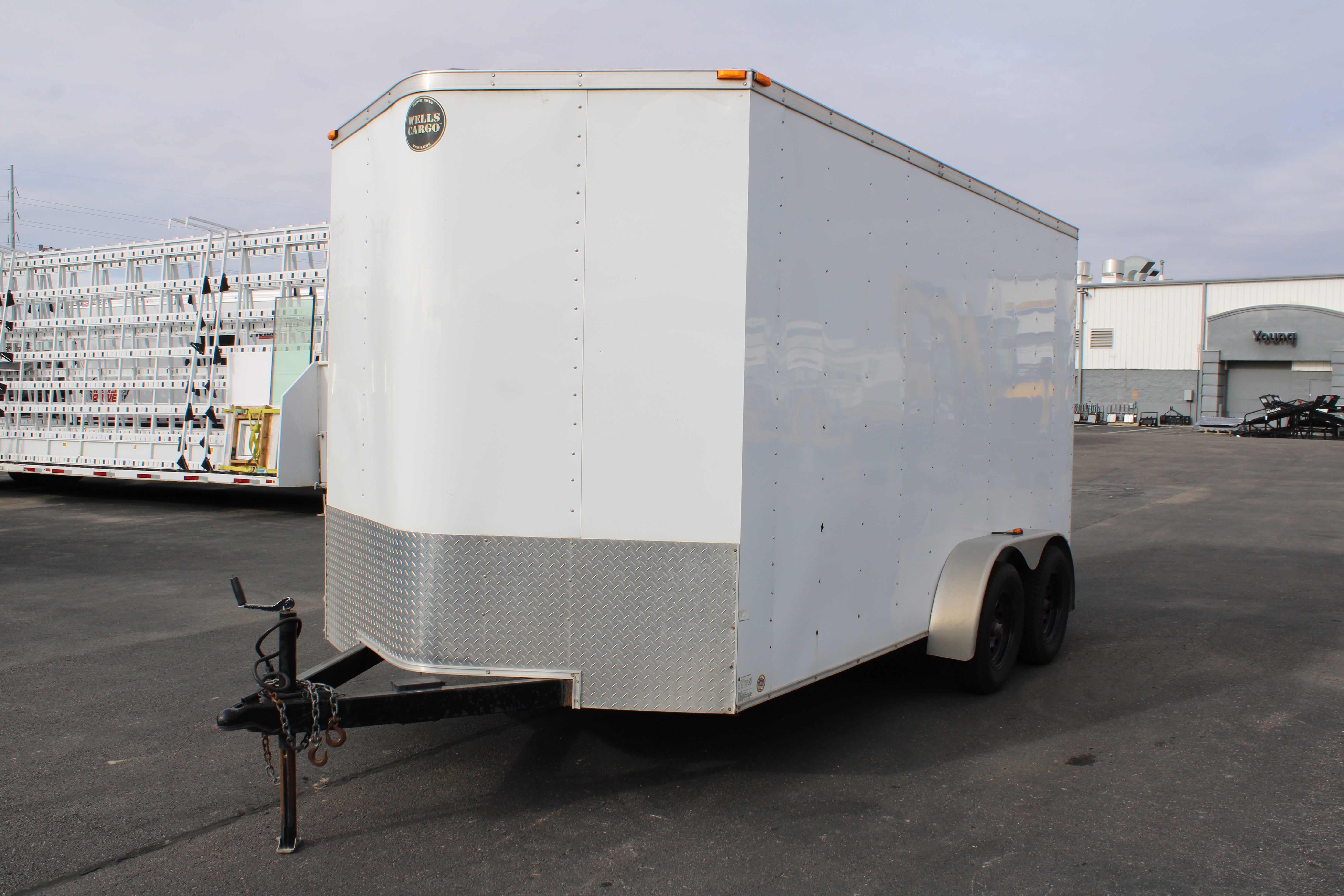 Wells Cargo 7 x 14 Deluxe Enclosed Trailer **BLACK FRIDAY SPECIAL**