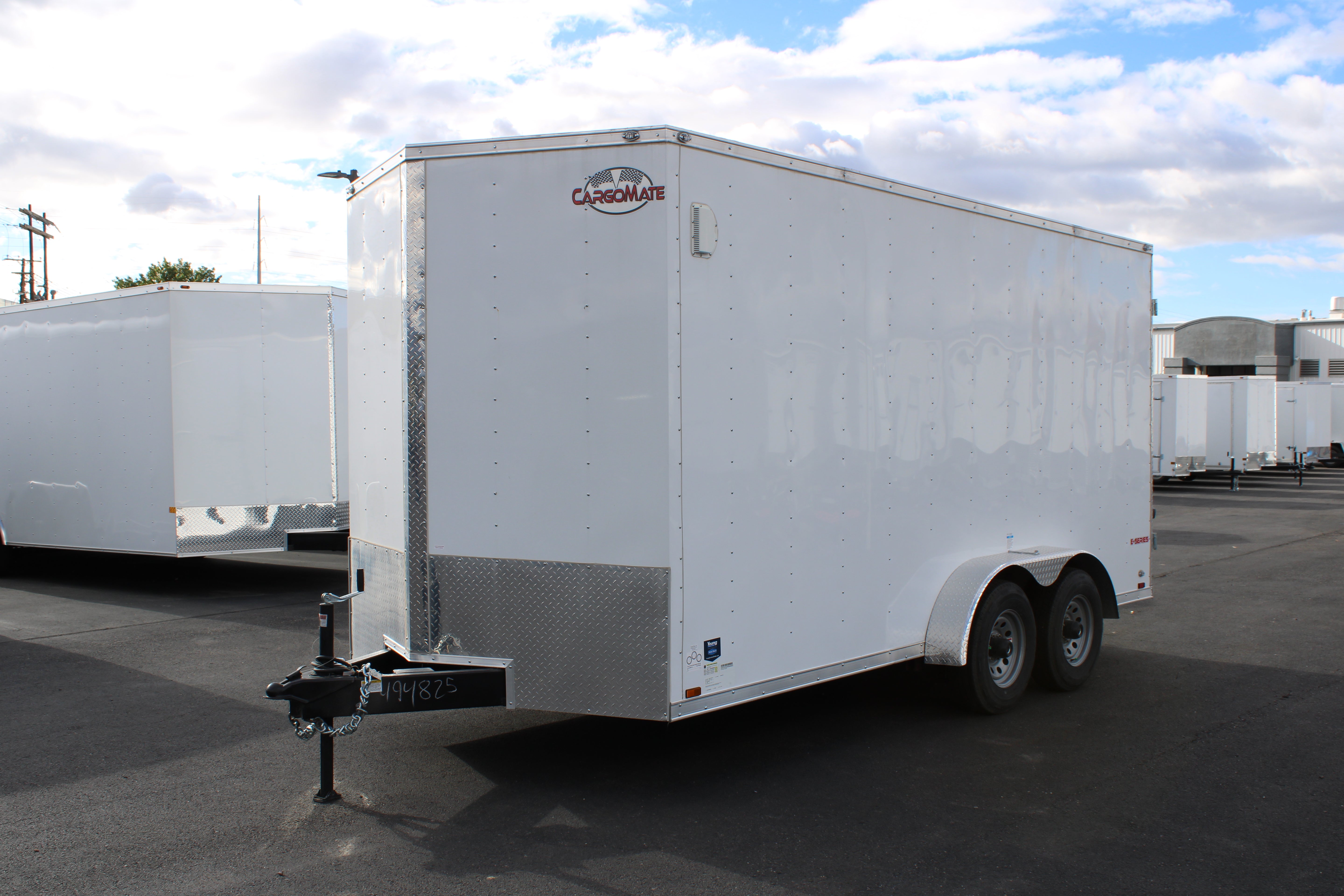 2024 Cargo Mate 7 x 16 Enclosed Trailer W/ Barn Door