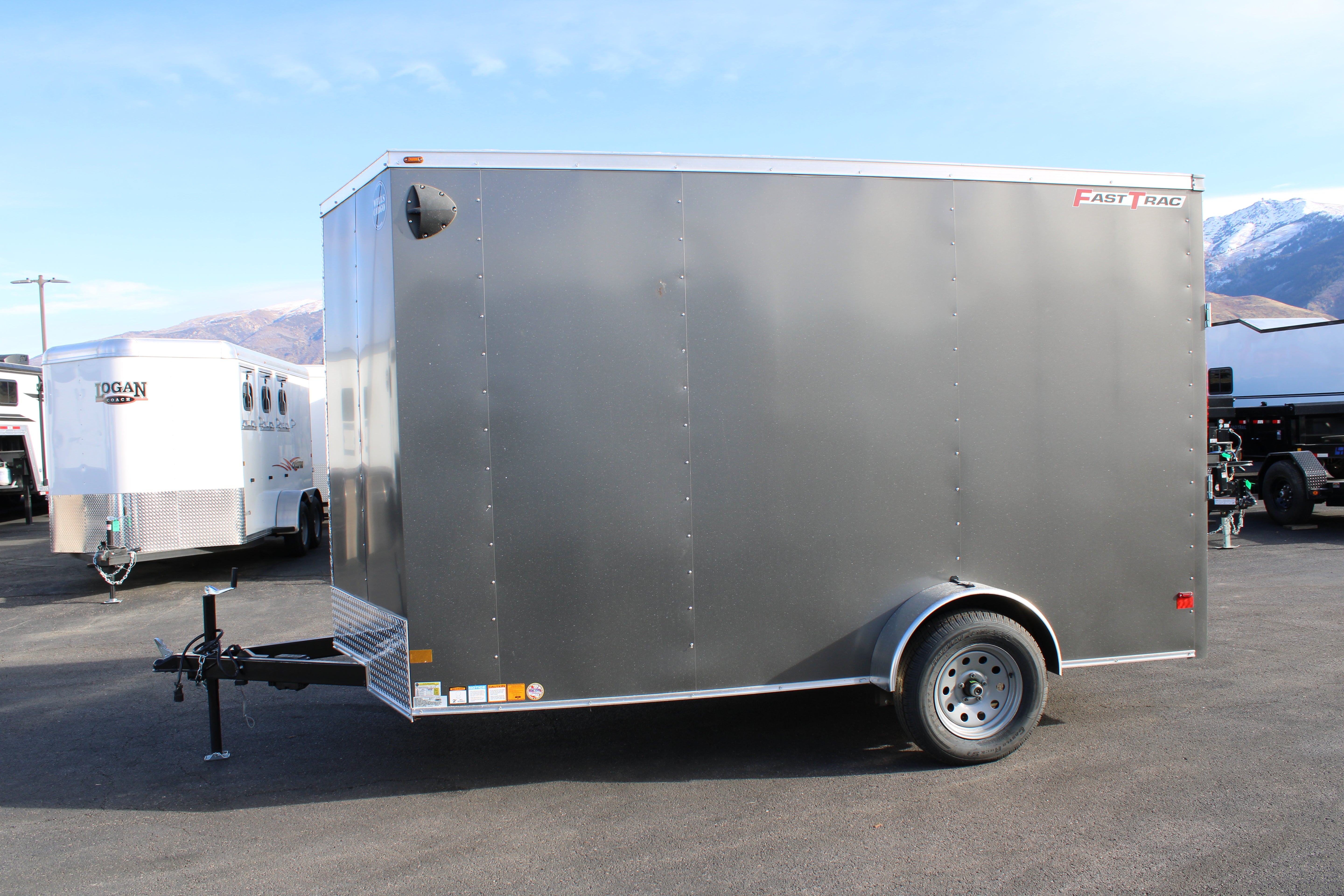 Wells Cargo 7 x 12 Deluxe Enclosed Trailer