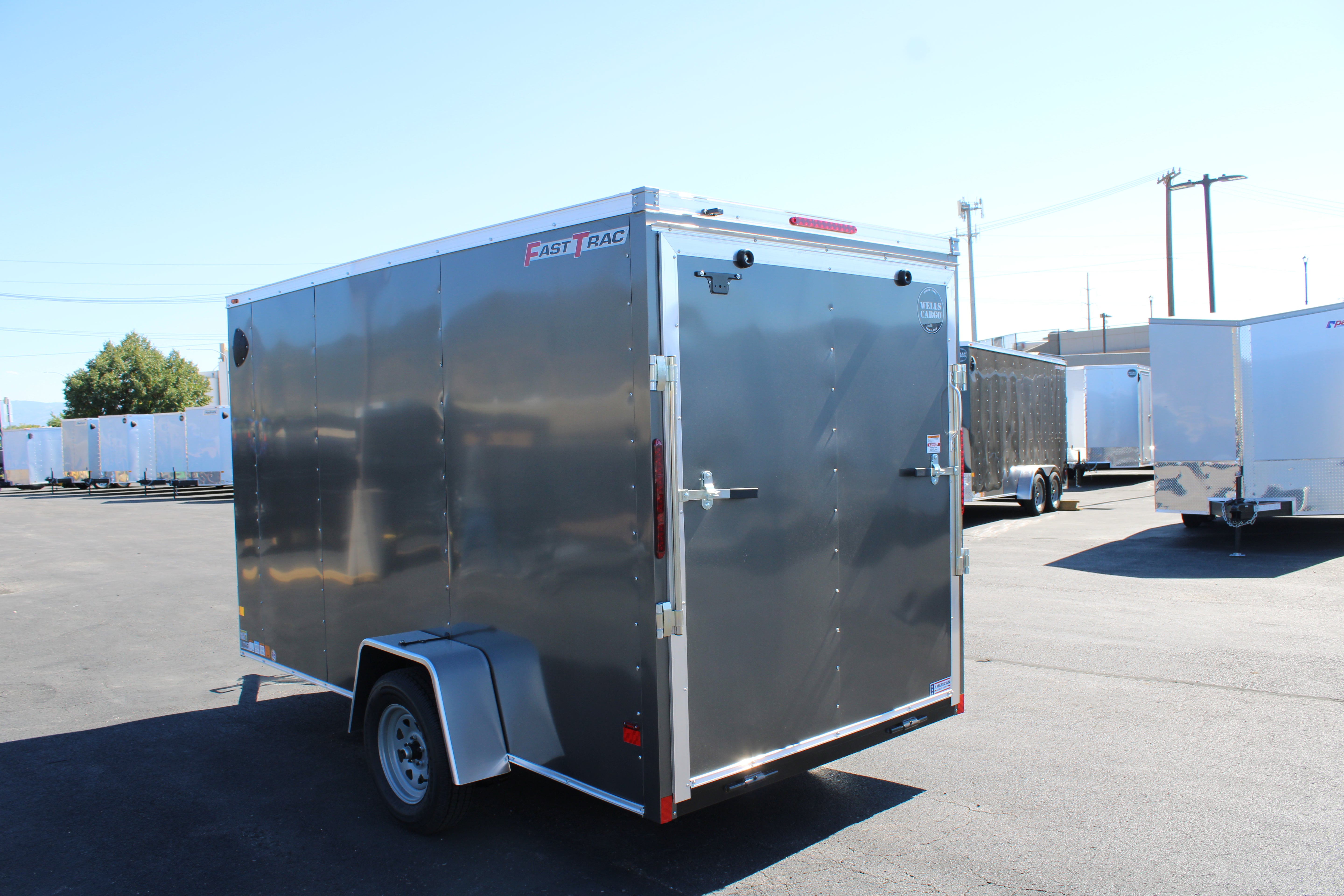 2025 Wells Cargo 6 x 12  Deluxe Enclosed Trailer