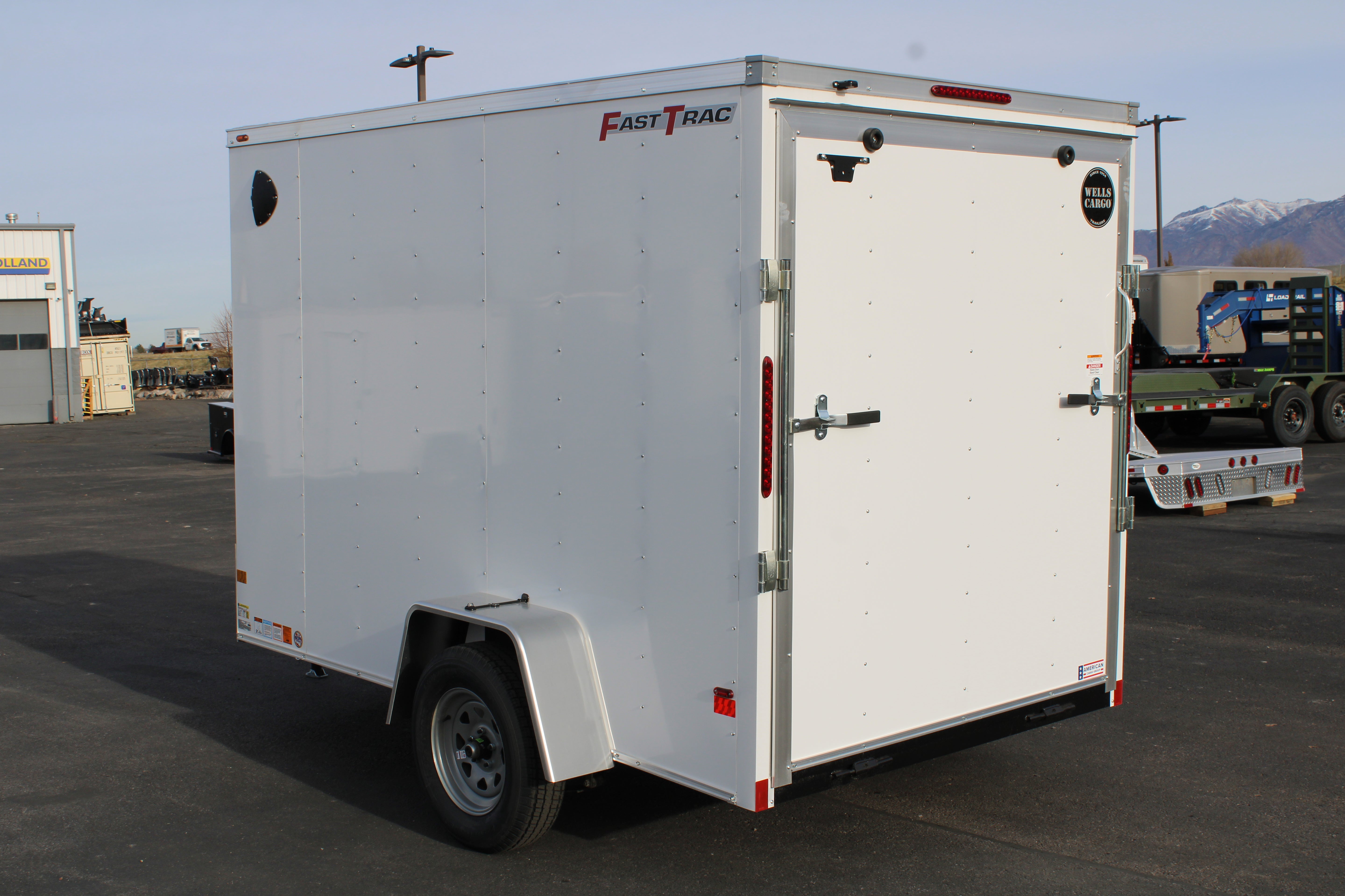 2025 Wells Cargo 6 x 10 Enclosed Trailer