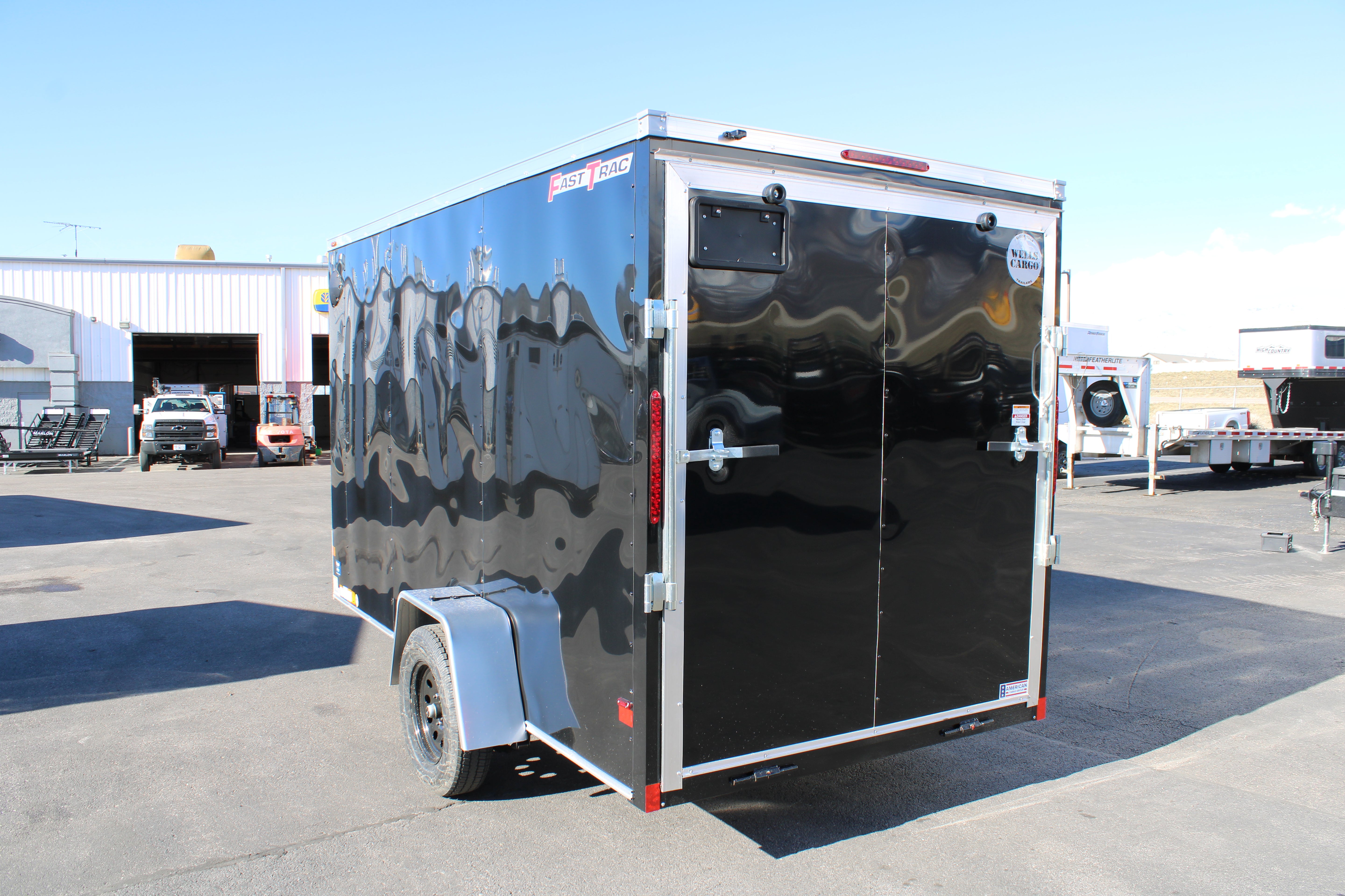 2025 Wells Cargo 6 x 12 Deluxe Enclosed Trailer