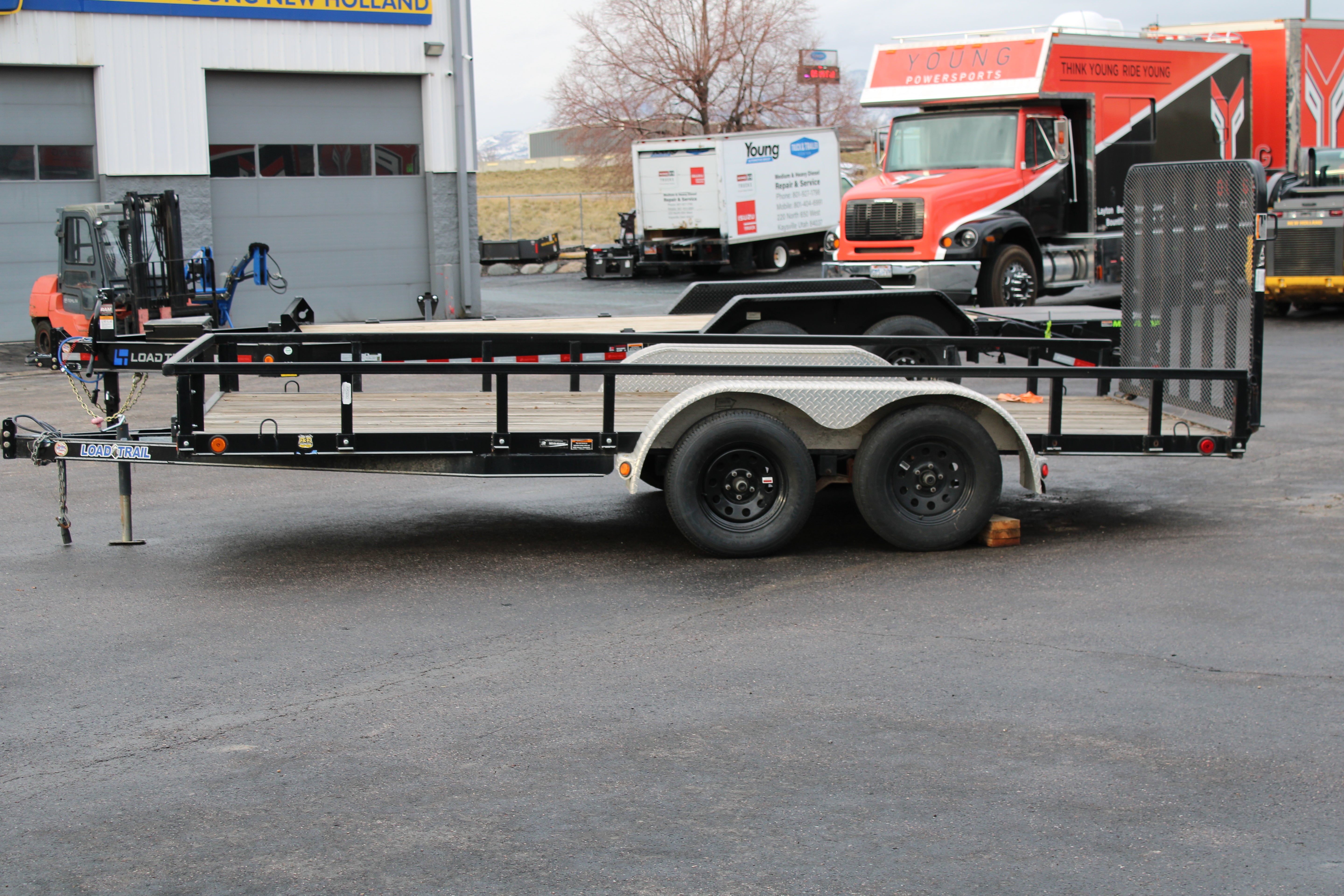 Used Load Trail 83" x 16' Utility Trailer