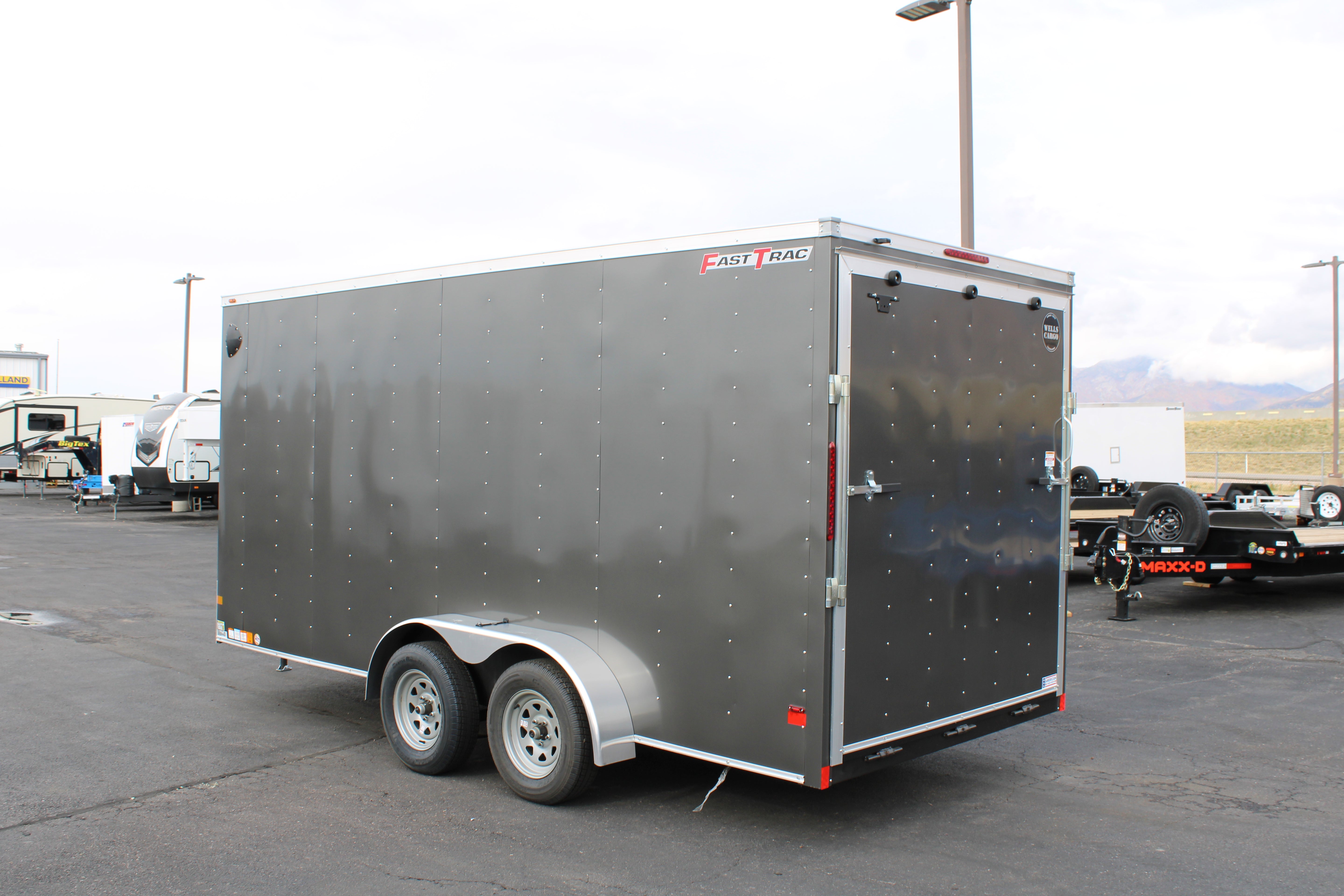 2025 Wells Cargo 7 x 16 Deluxe enclosed Trailer