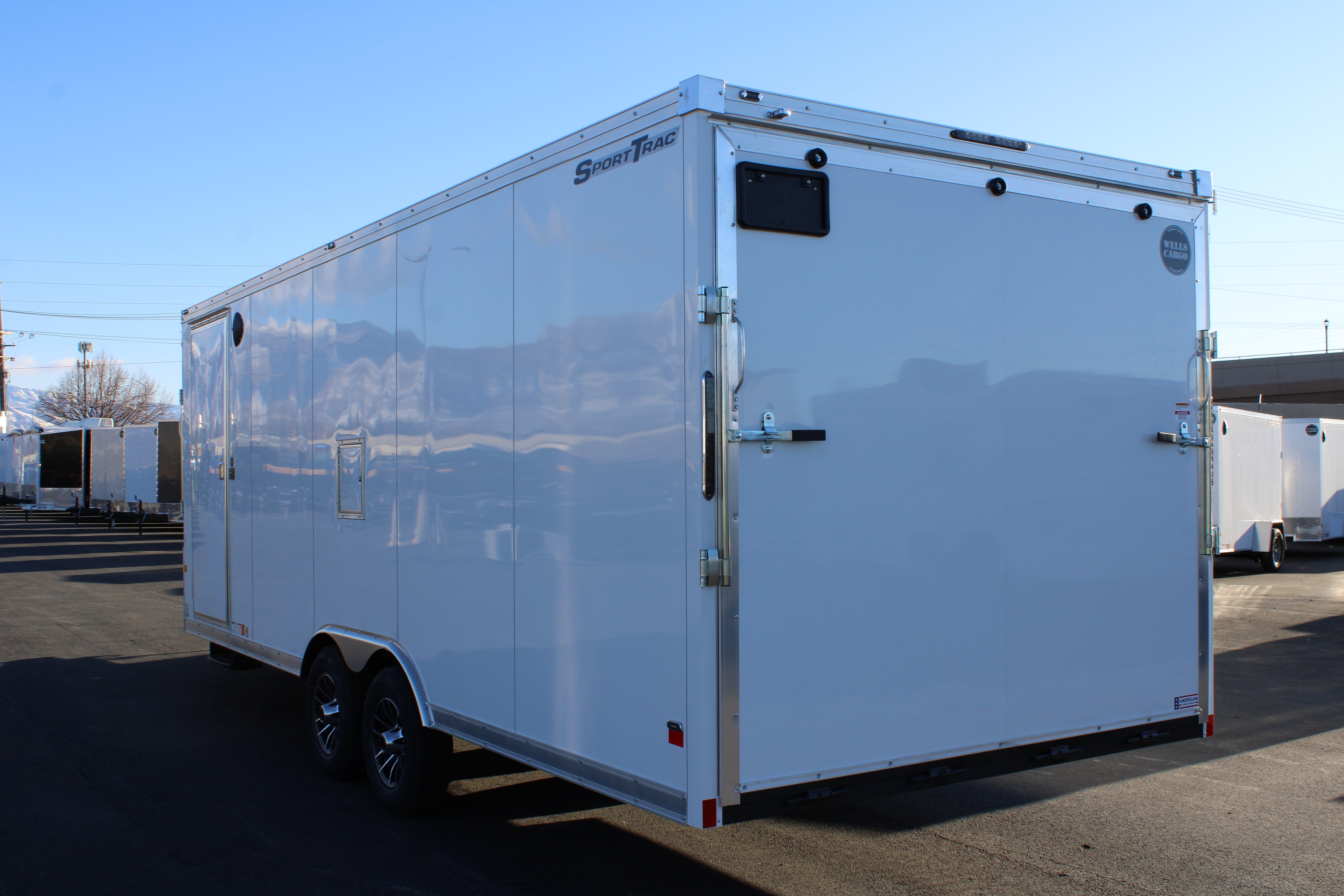 2025 Wells Cargo 8.5 X 28 Enclosed Snowmobile Trailer