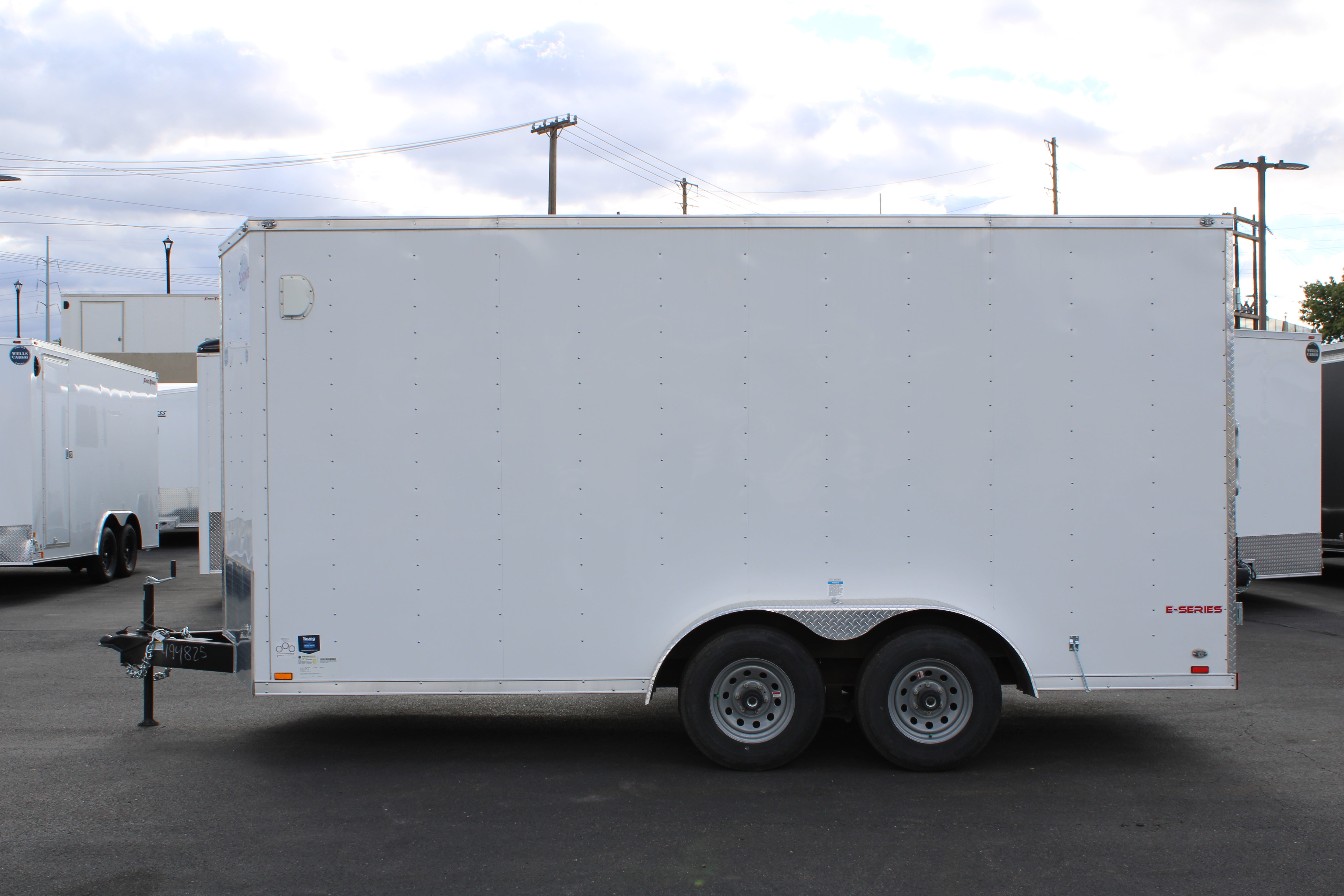 2024 Cargo Mate 7 x 16 Enclosed Trailer W/ Barn Door