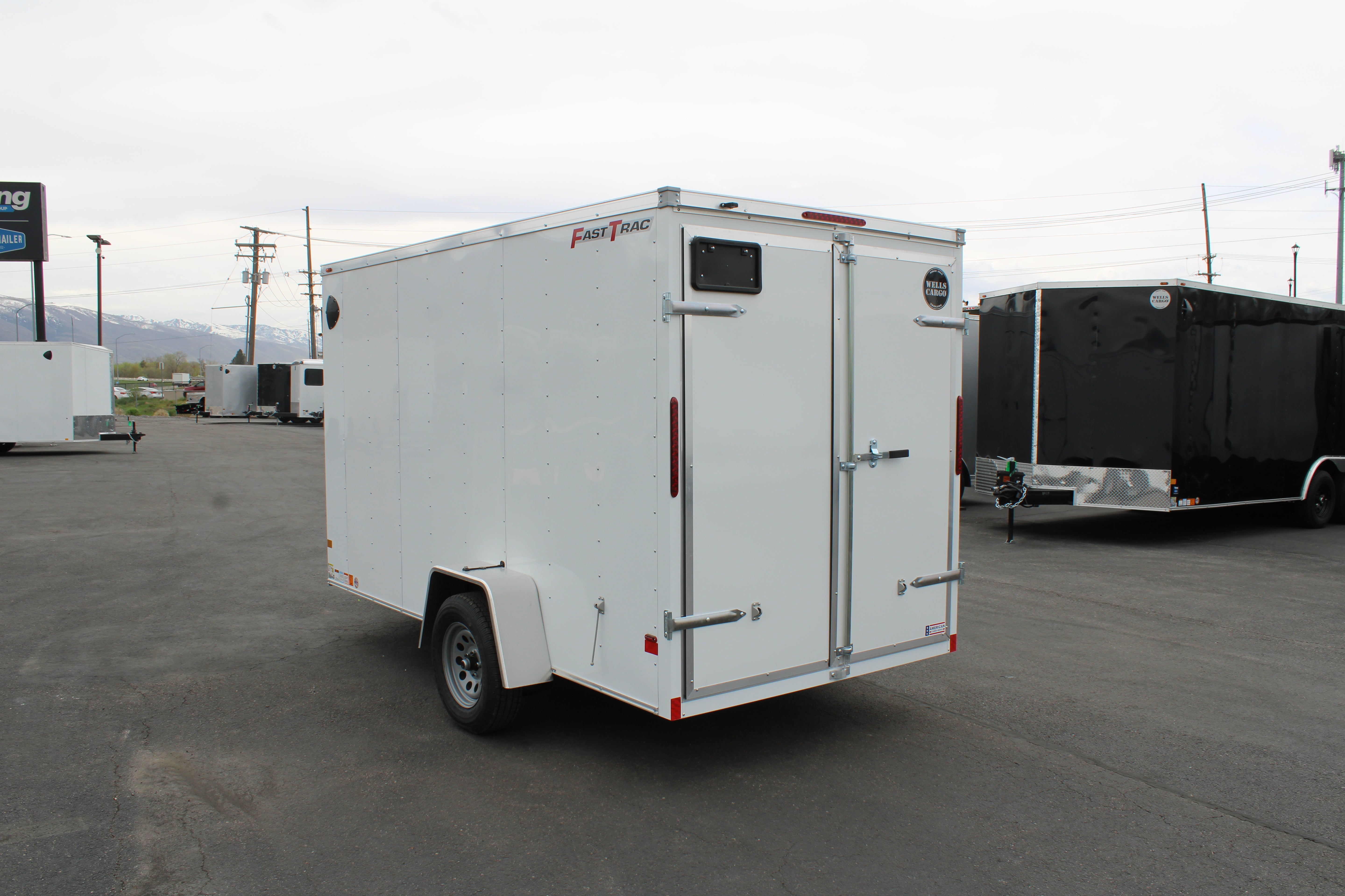 2025 Wells Cargo 6 x 12 Enclosed Trailer