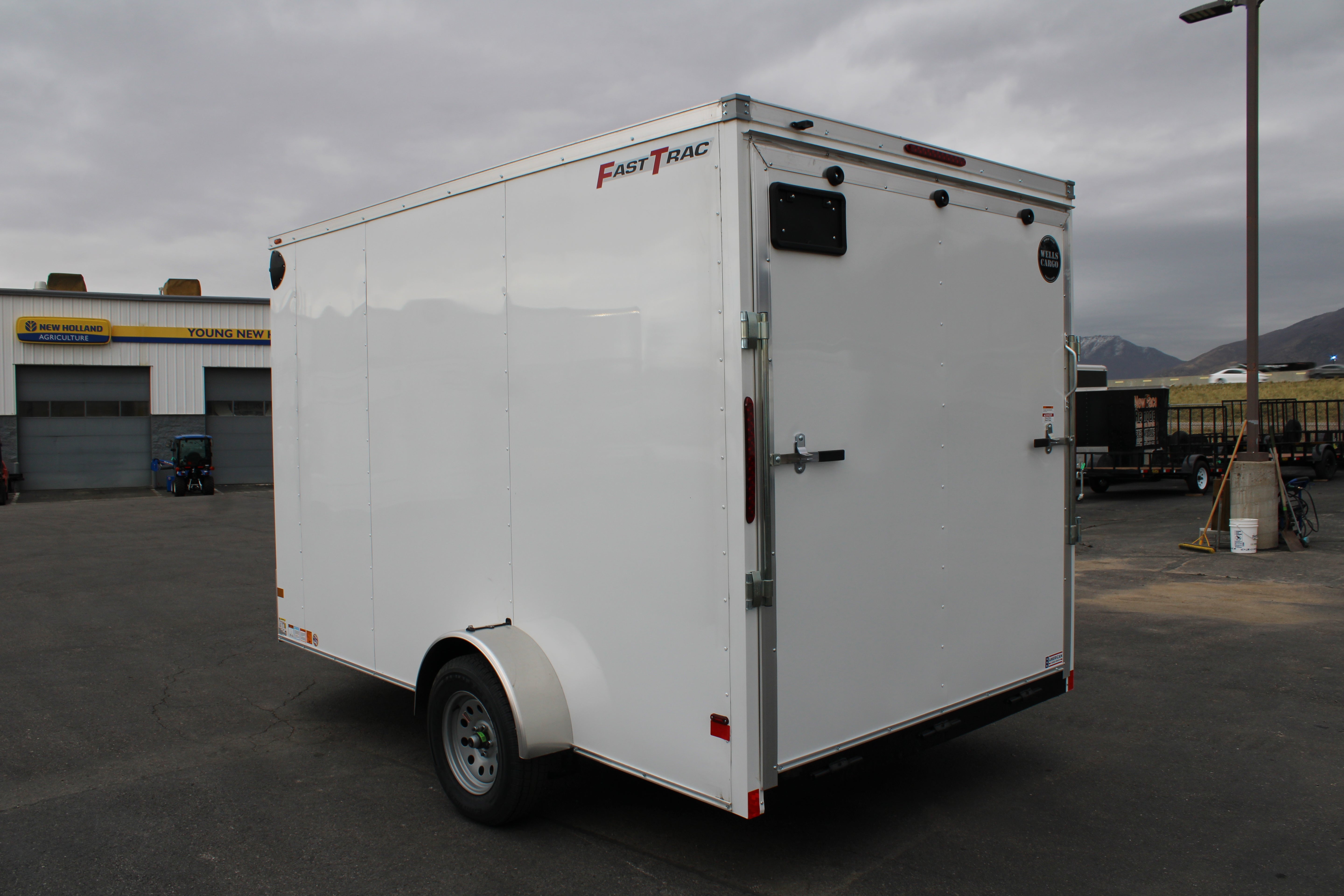 Wells Cargo 7 x 12 Deluxe Enclosed Trailer