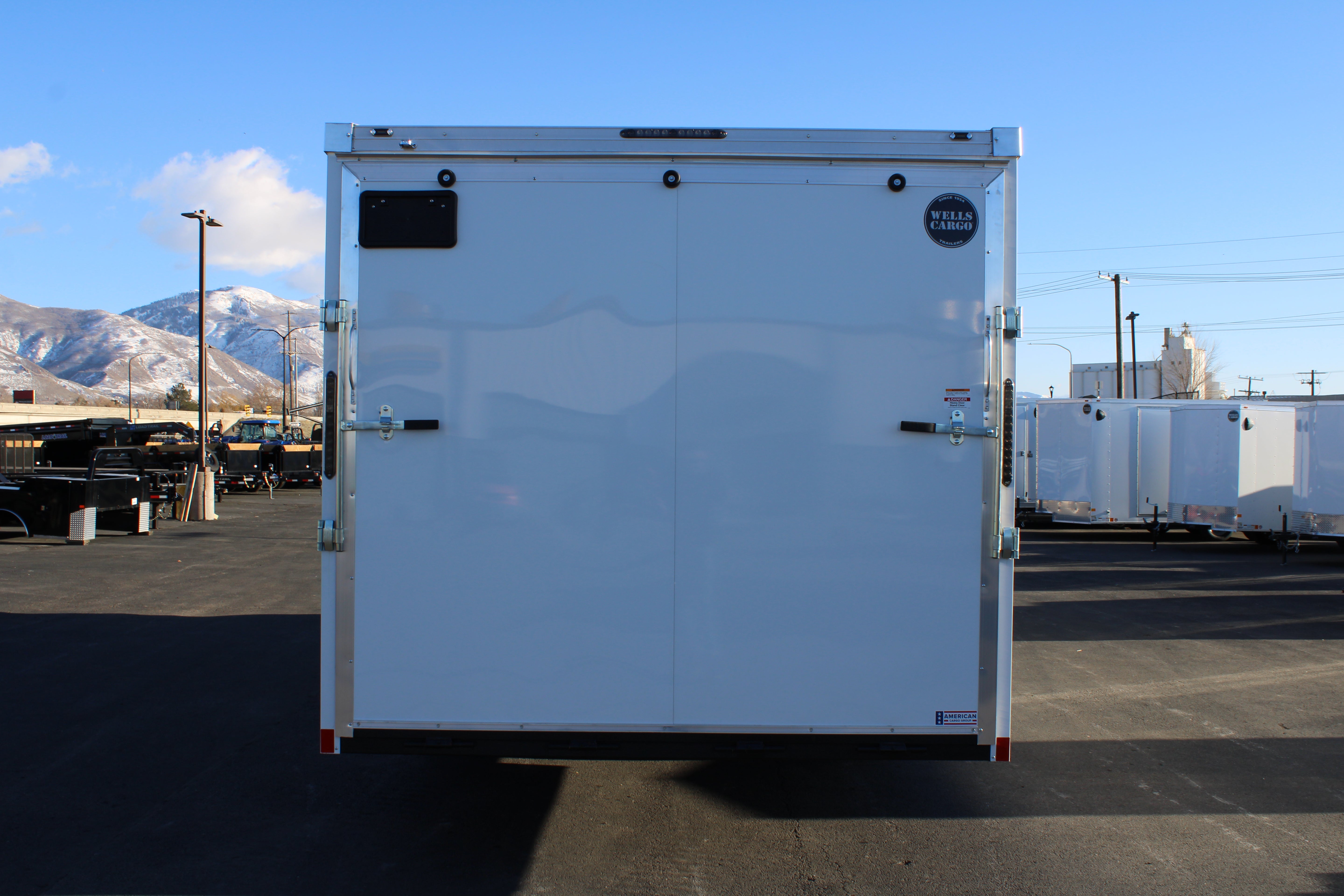 2025 Wells Cargo 8.5 X 28 Enclosed Snowmobile Trailer