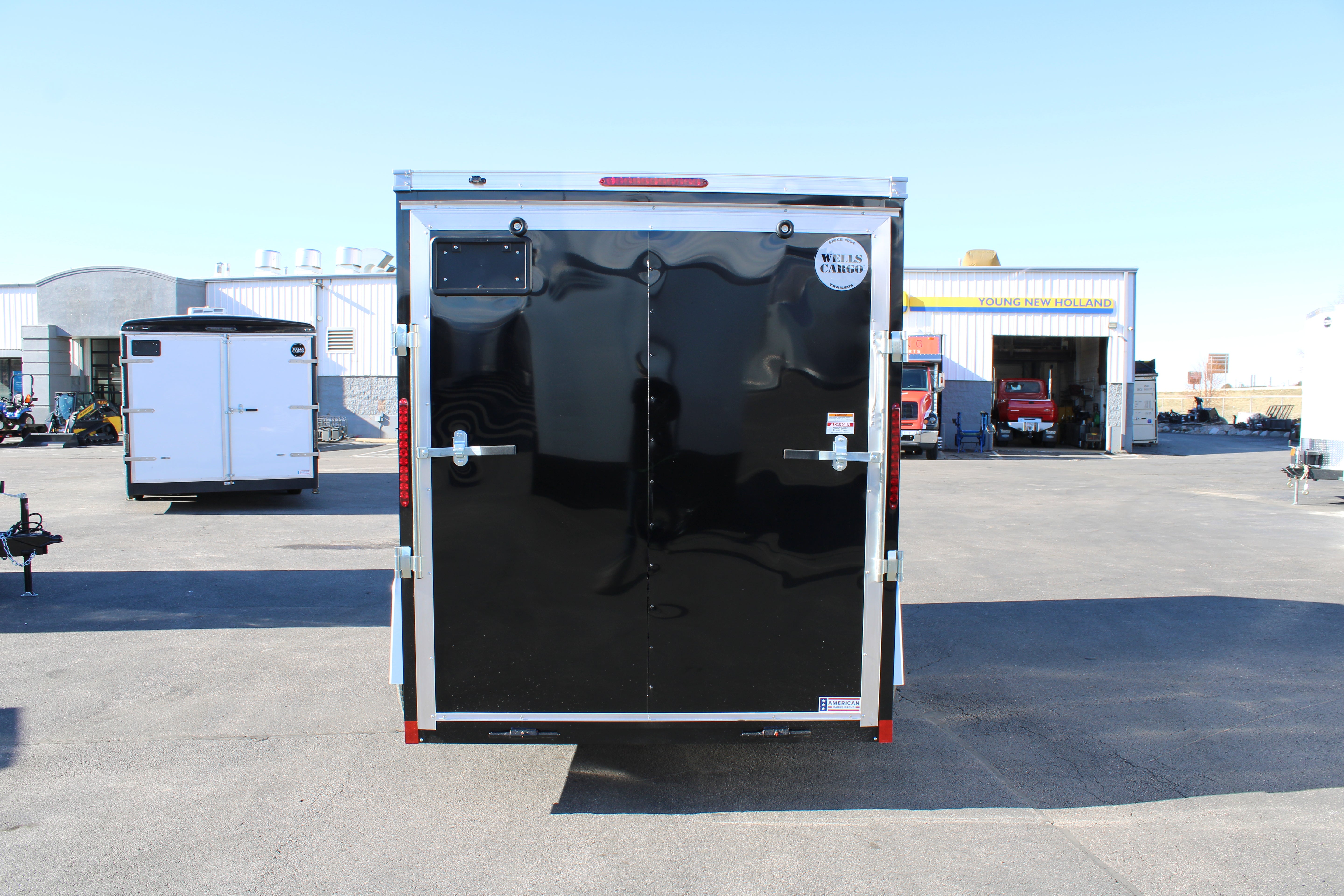 2025 Wells Cargo 6 x 12 Deluxe Enclosed Trailer