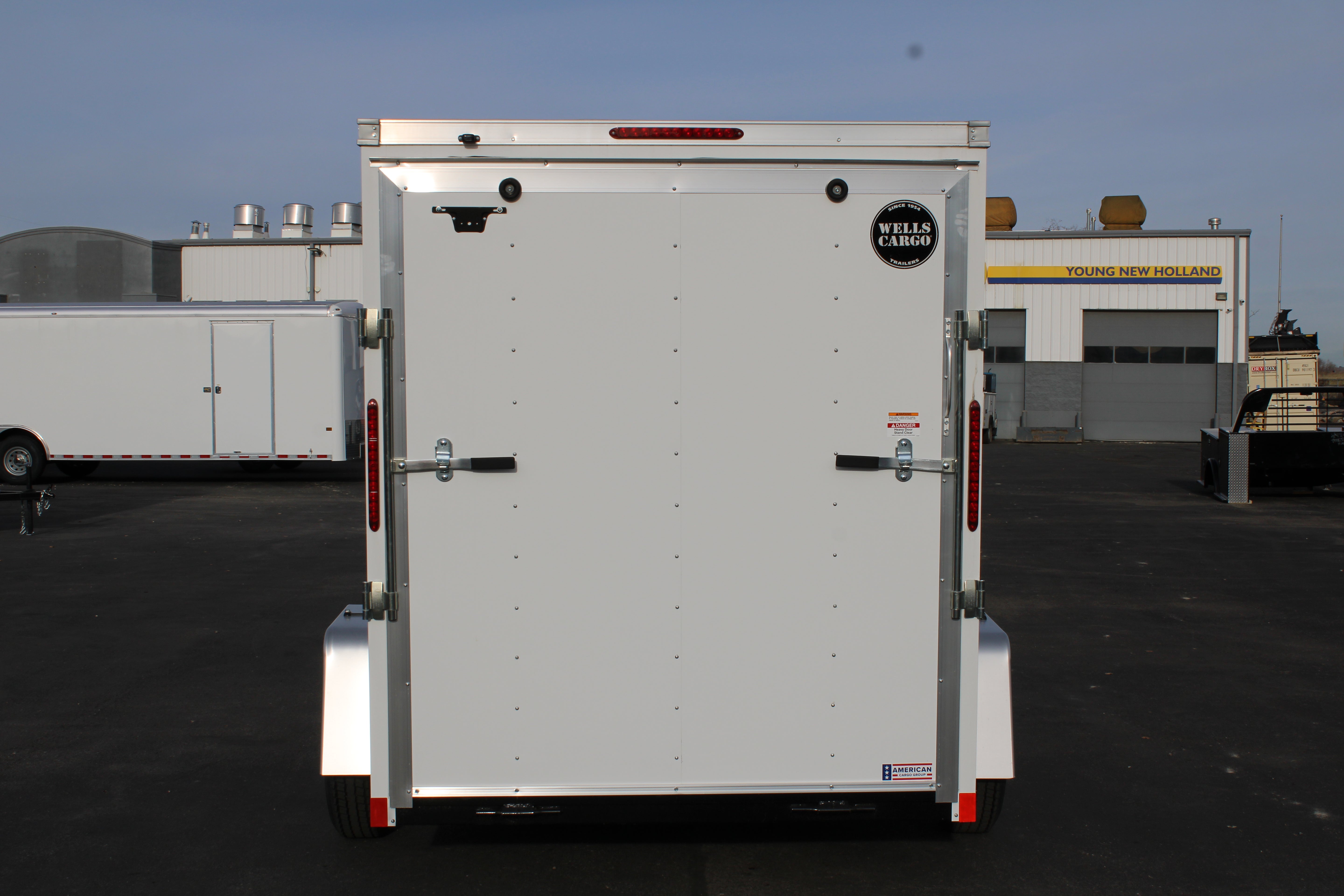 2025 Wells Cargo 6 x 10 Enclosed Trailer