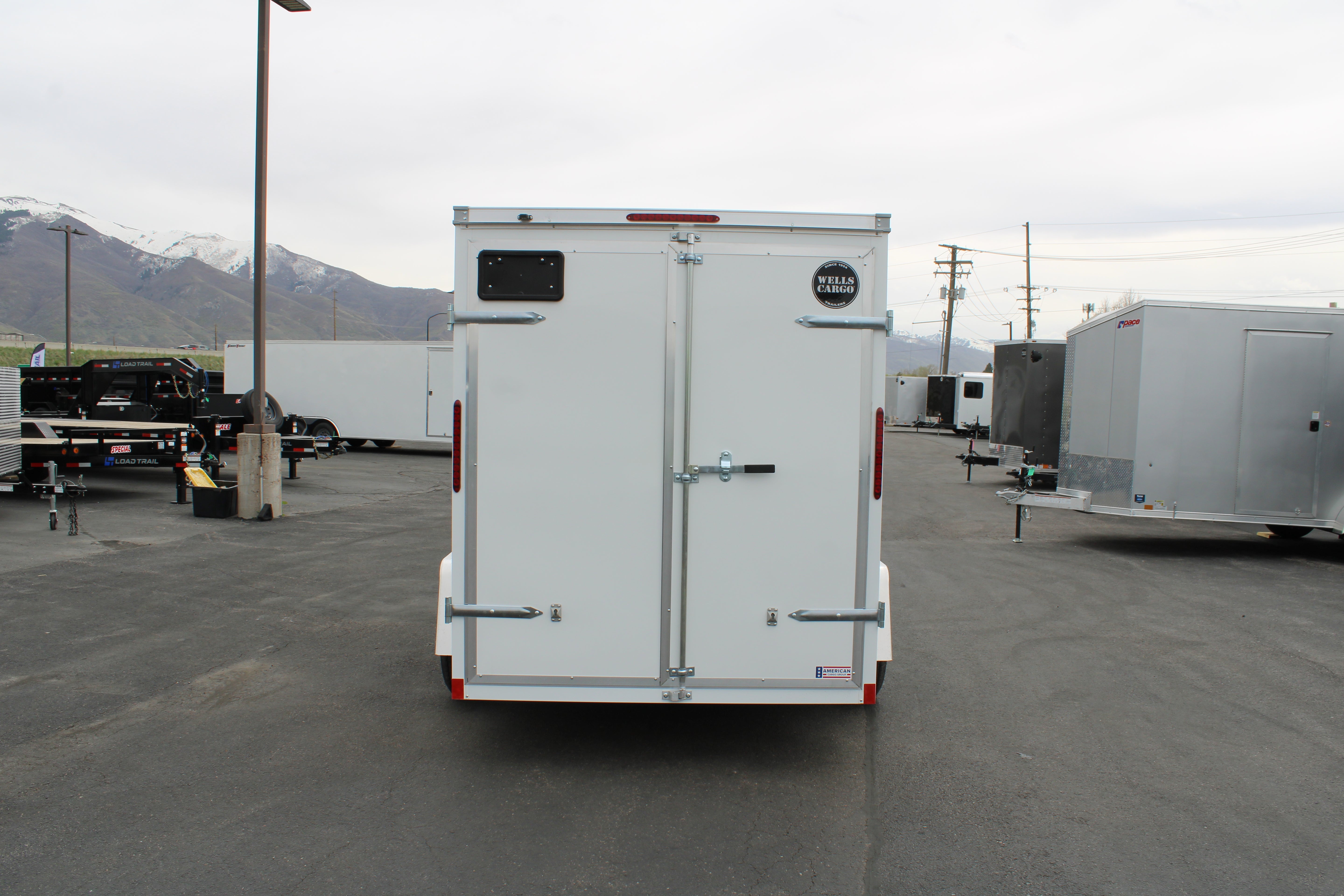 2025 Wells Cargo 6 x 12 Enclosed Trailer