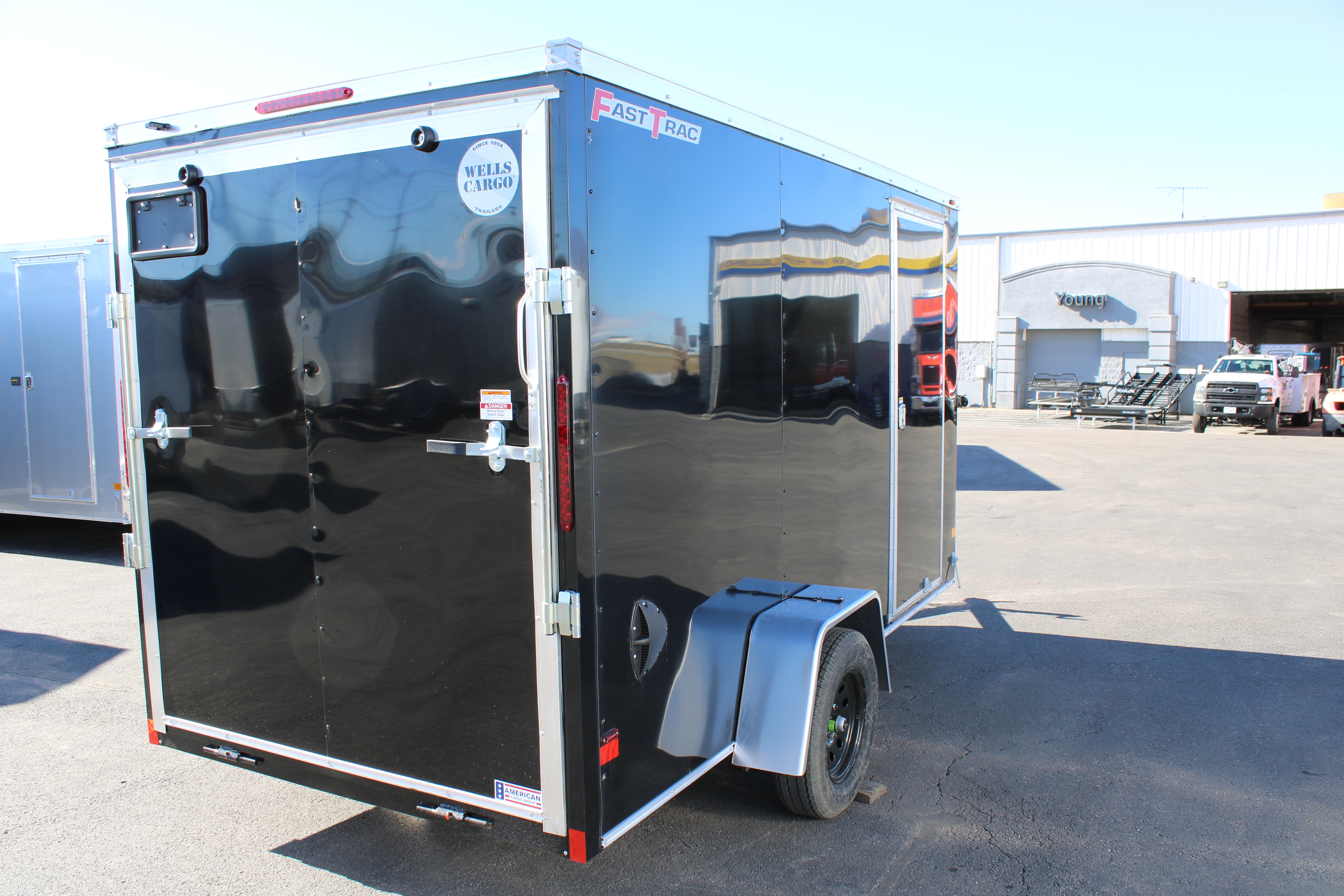 2025 Wells Cargo 6 x 12 Deluxe Enclosed Trailer