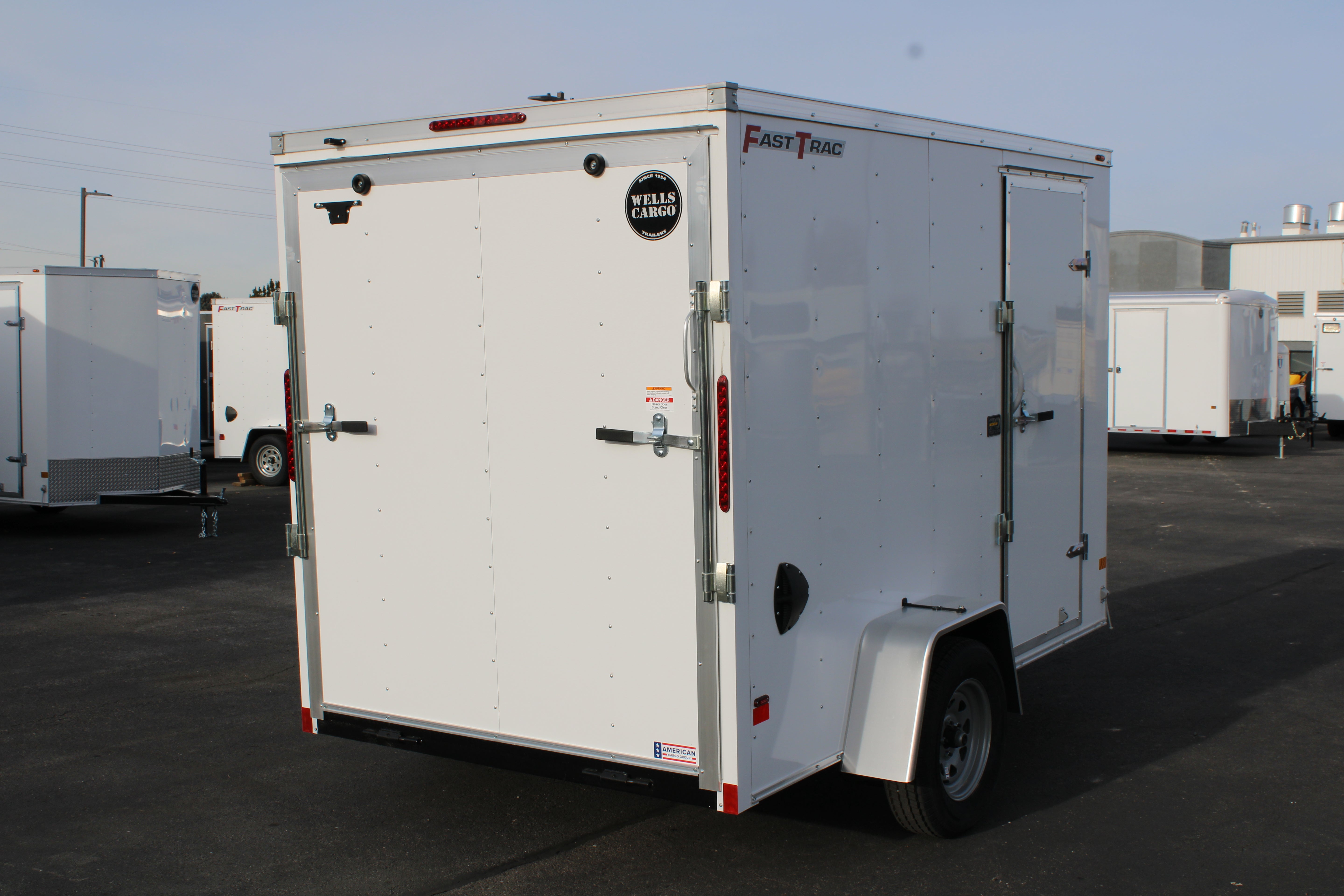 2025 Wells Cargo 6 x 10 Enclosed Trailer