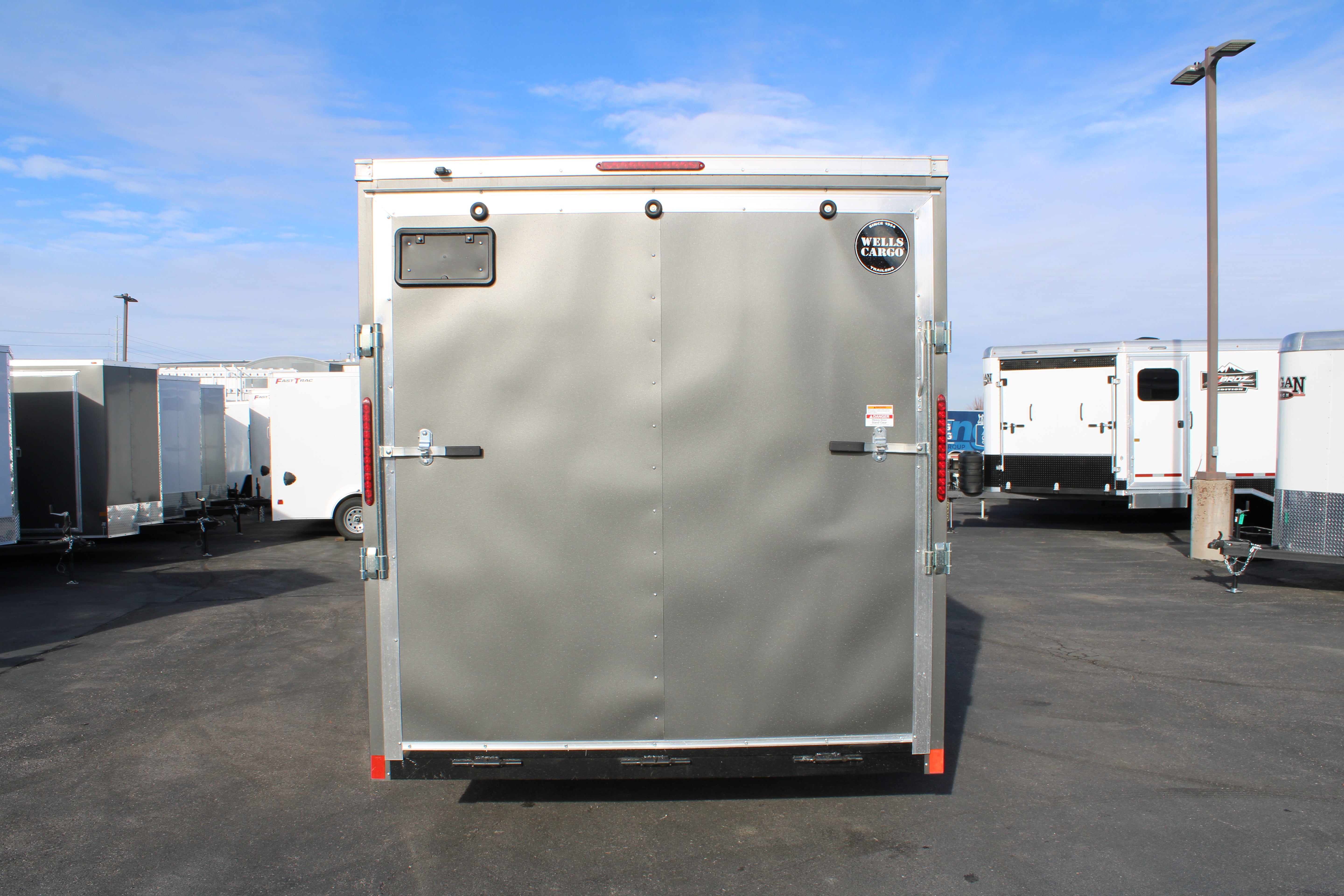 Wells Cargo 7 x 12 Deluxe Enclosed Trailer