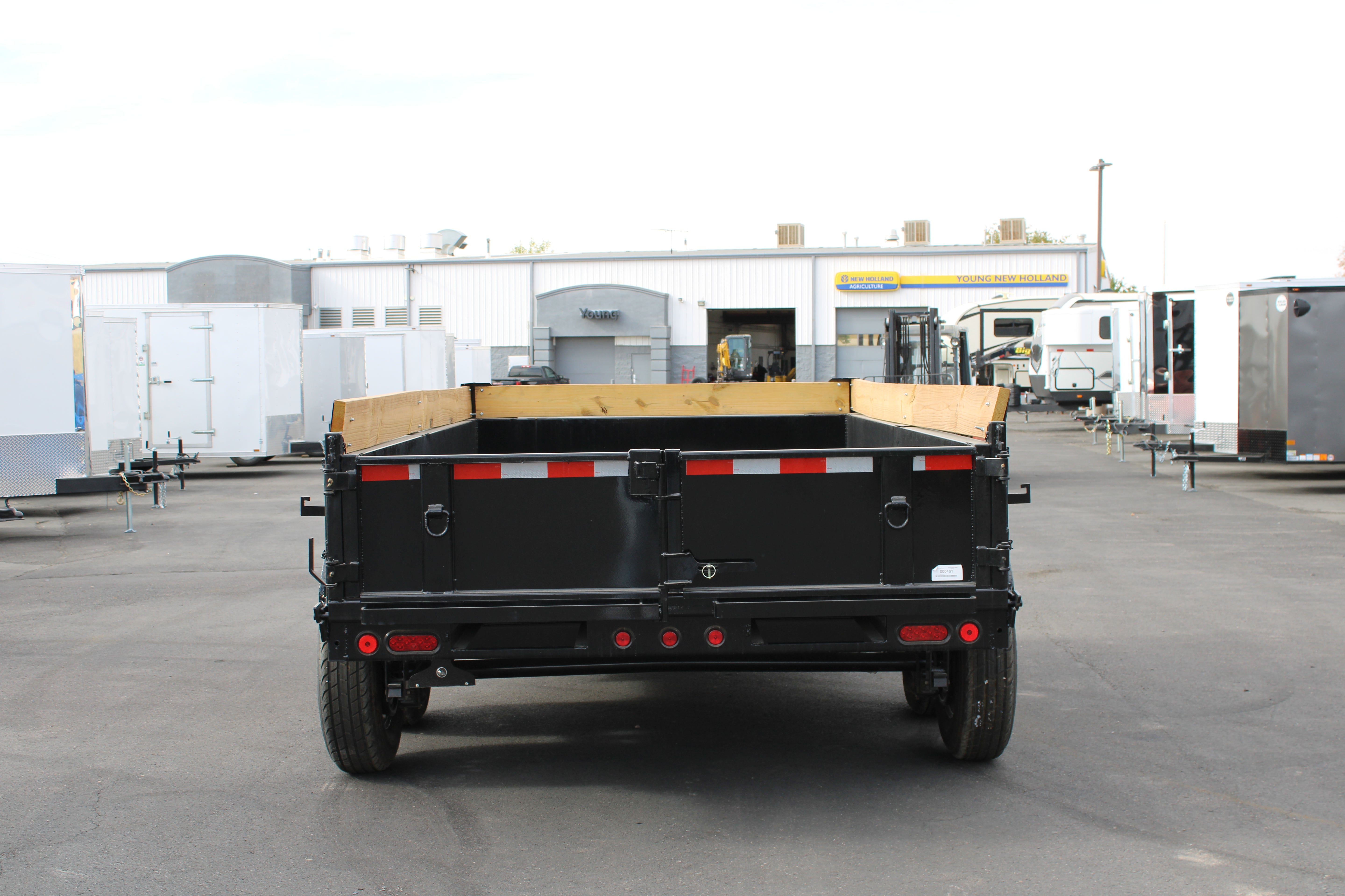 2024 Load Trail 83" x 14' Dump Trailer W/ Wood Extensions