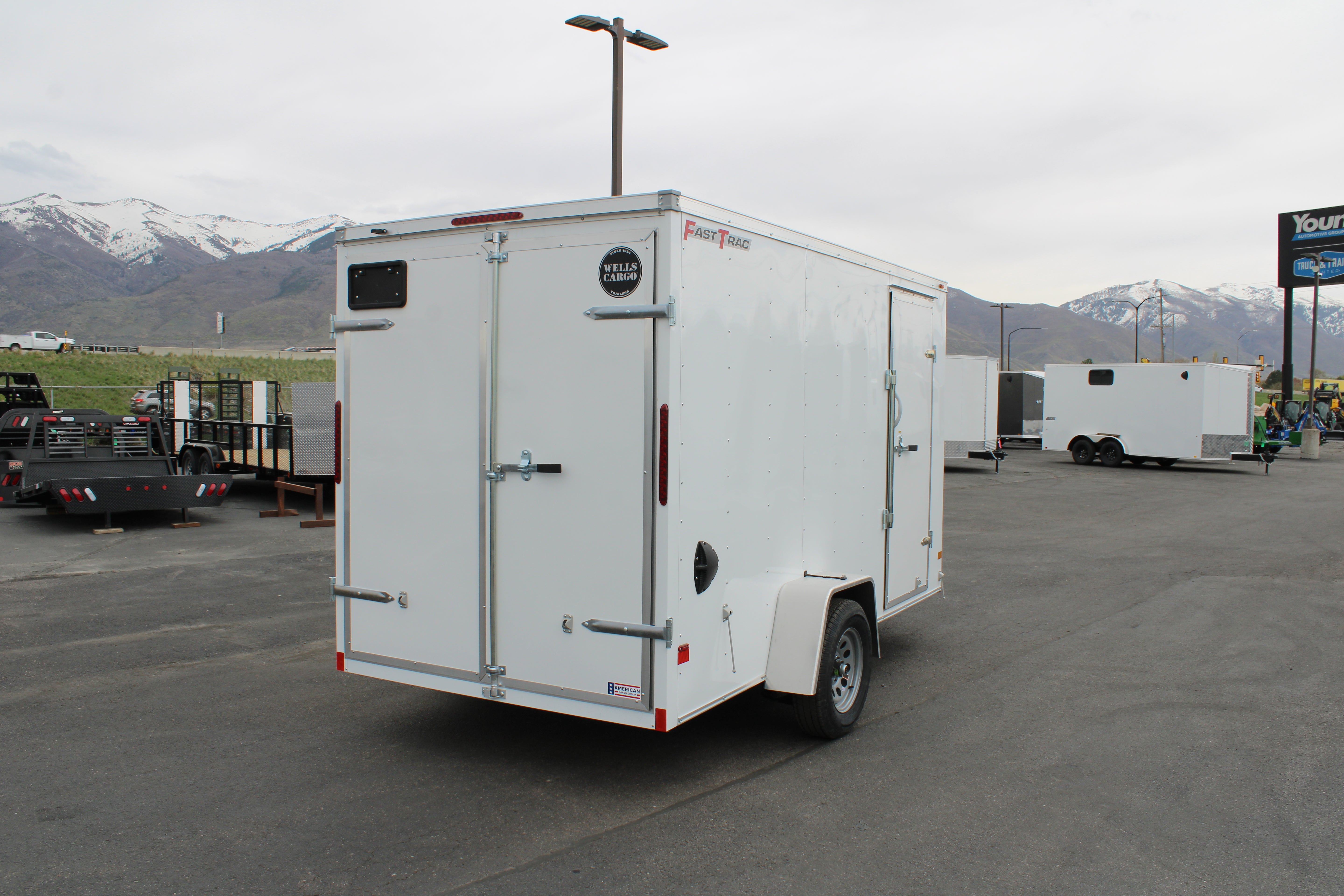 2025 Wells Cargo 6 x 12 Enclosed Trailer