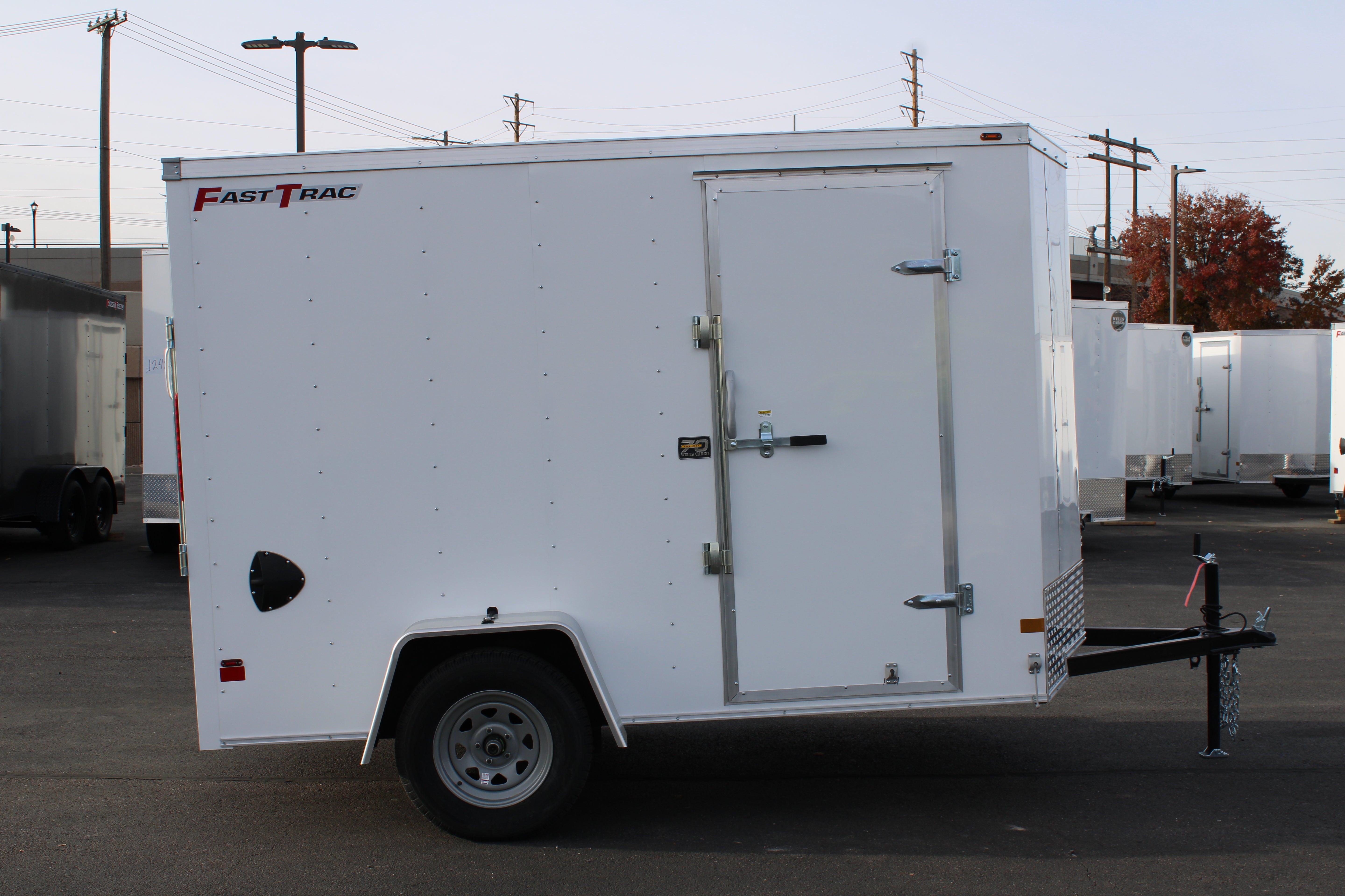 2025 Wells Cargo 6 x 10 Enclosed Trailer