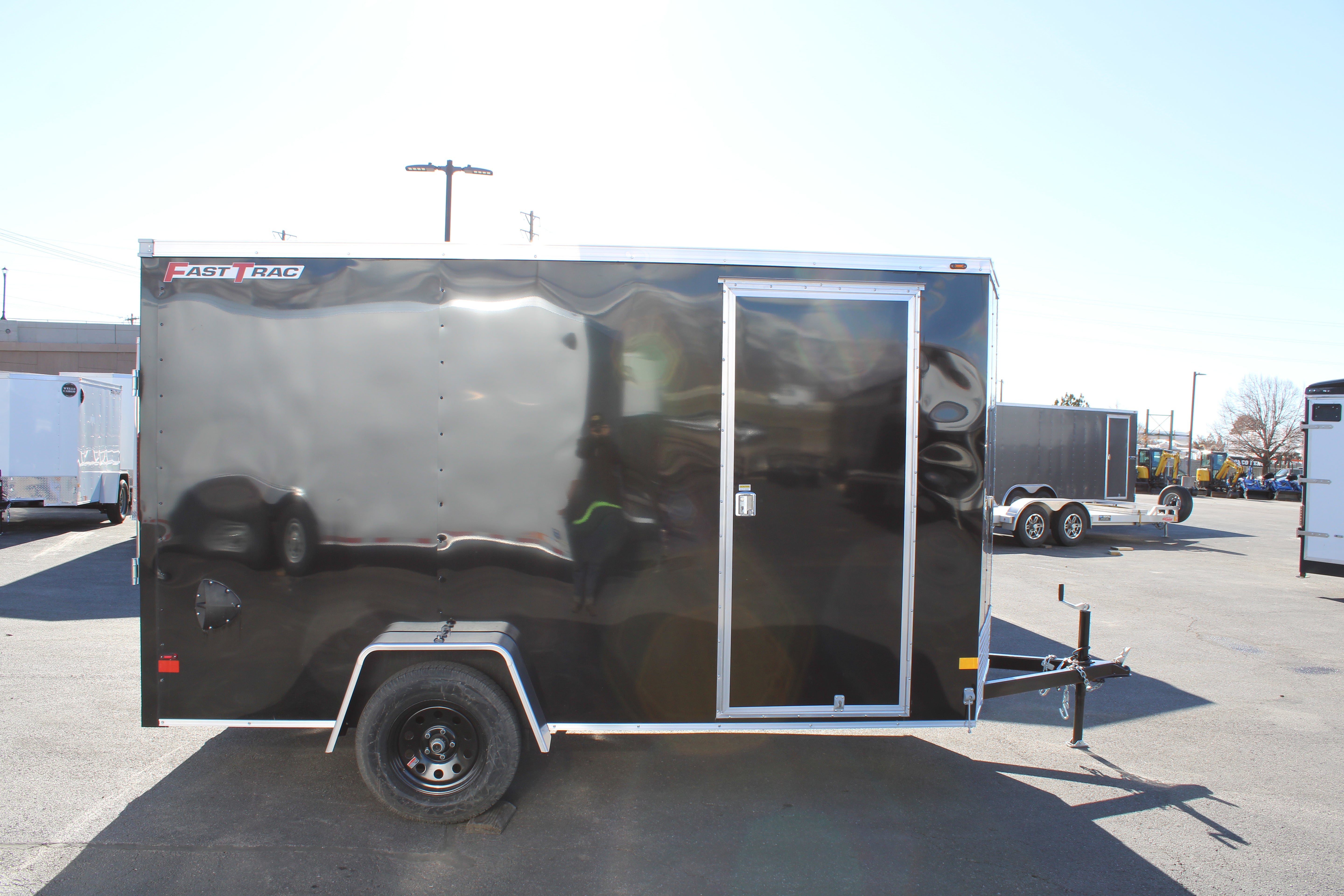 2025 Wells Cargo 6 x 12 Deluxe Enclosed Trailer