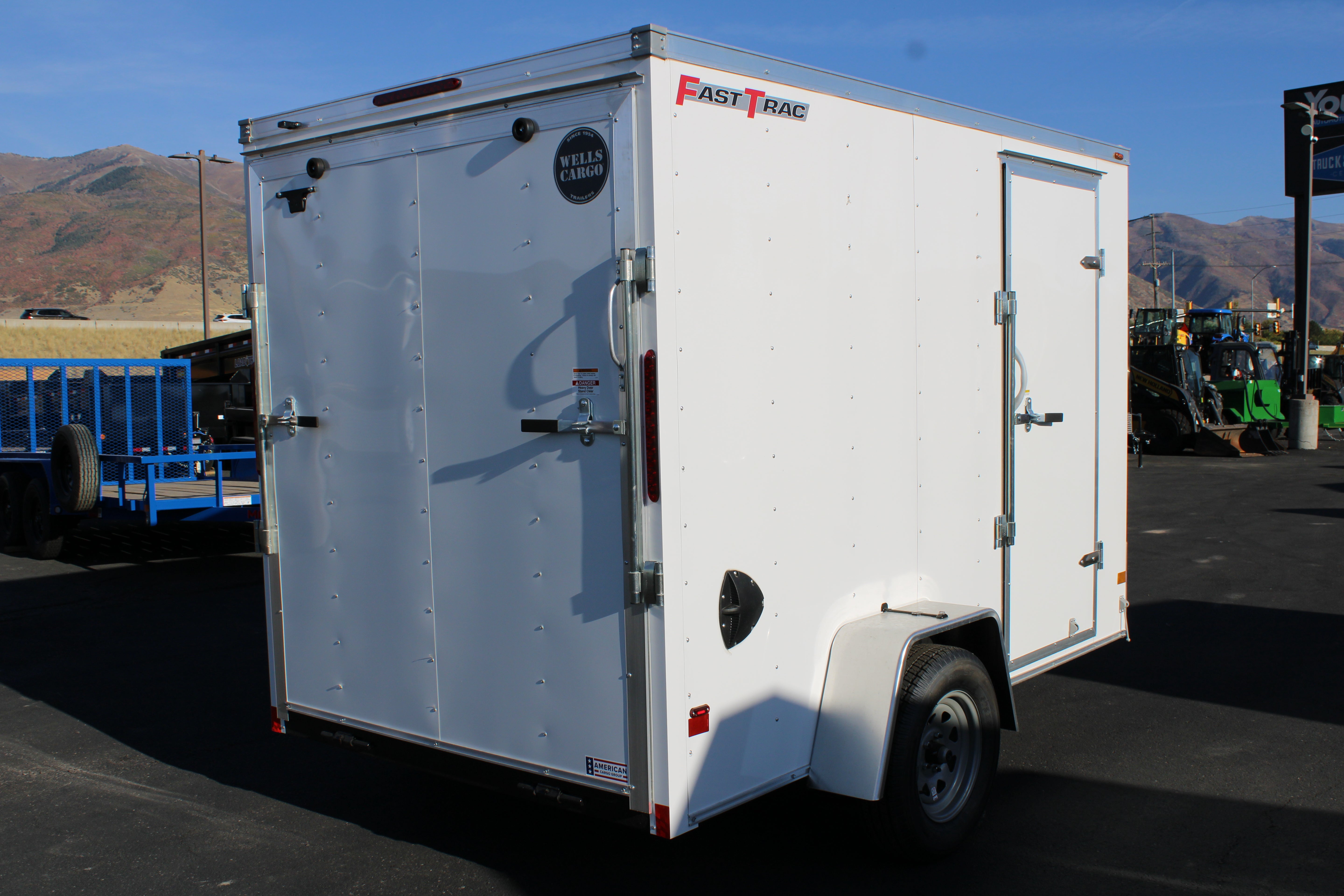 2025 Wells Cargo 6 x 10 Enclosed Trailer