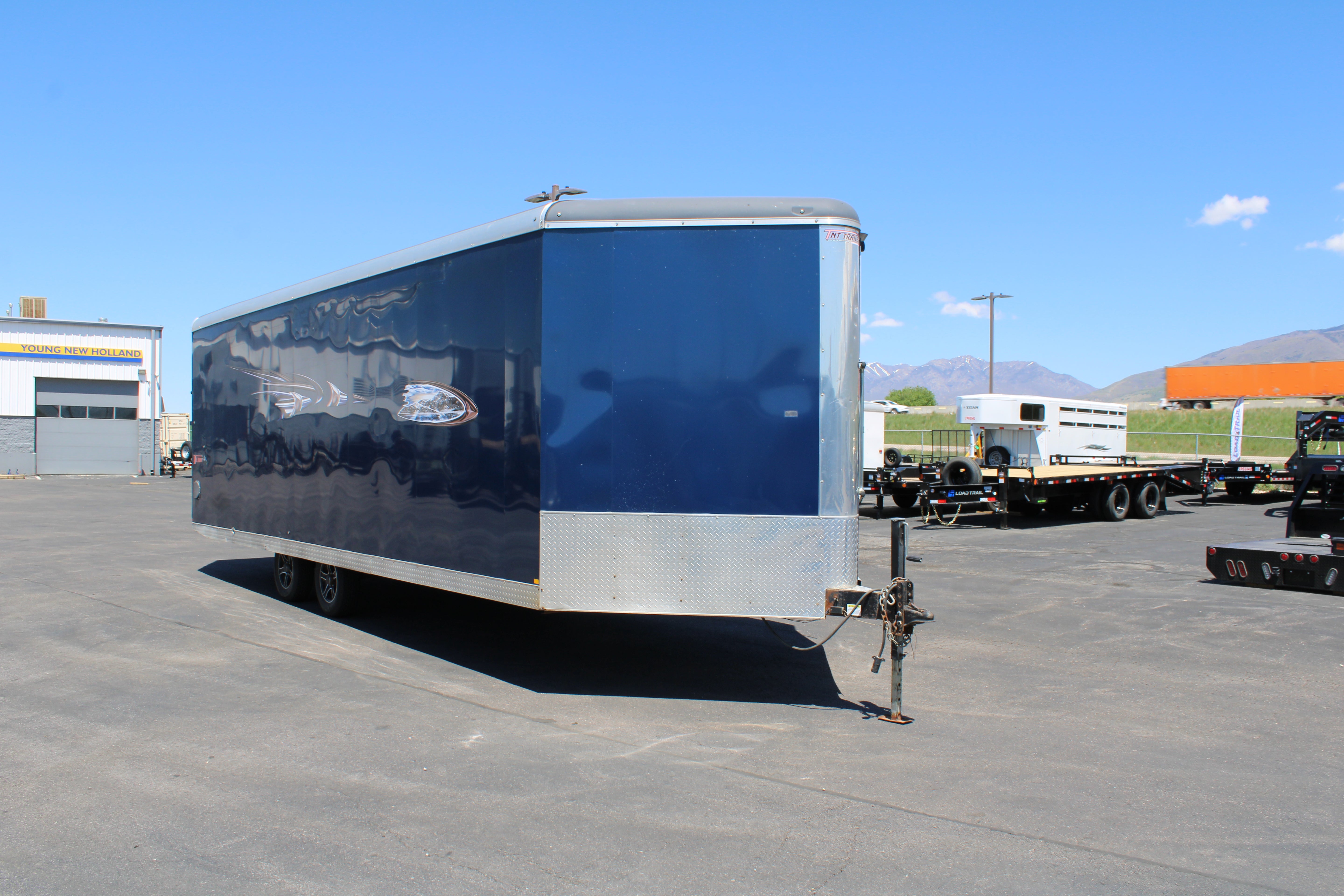 TETON 28' SNOWMOBILE TRAILER
