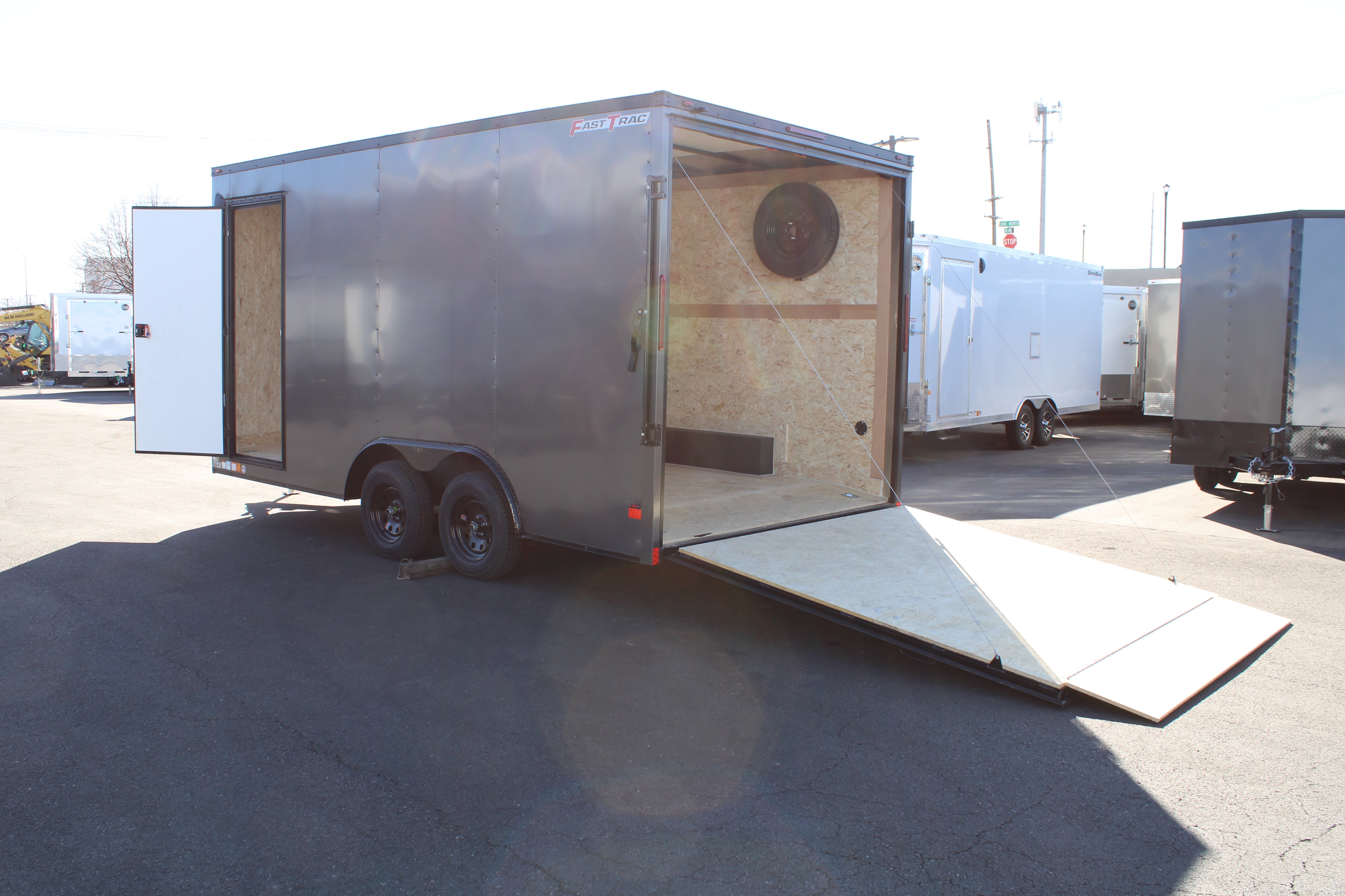 Wells Cargo 8.5 x 16 Deluxe Enclosed Trailer