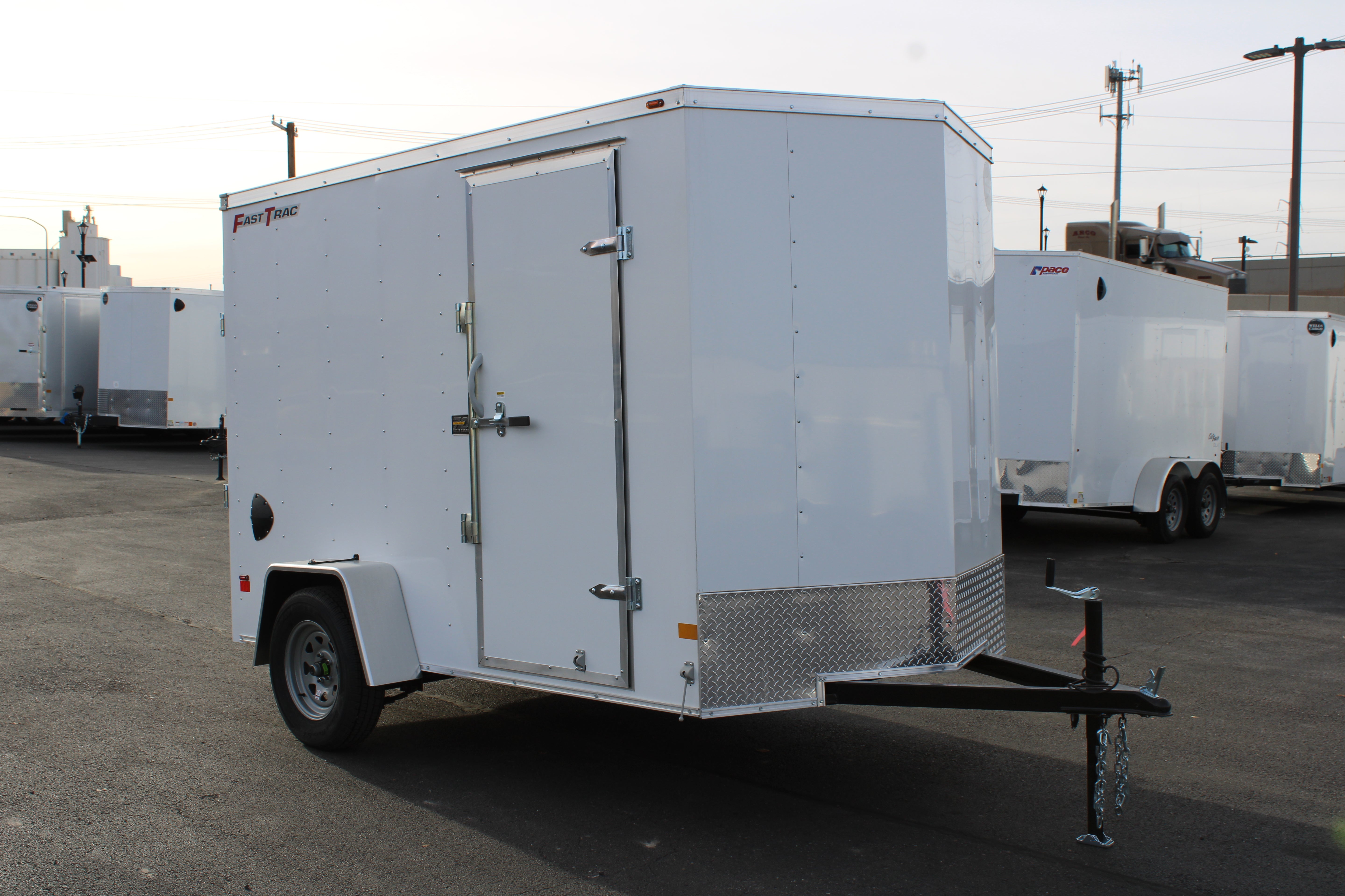 2025 Wells Cargo 6 x 10 Enclosed Trailer