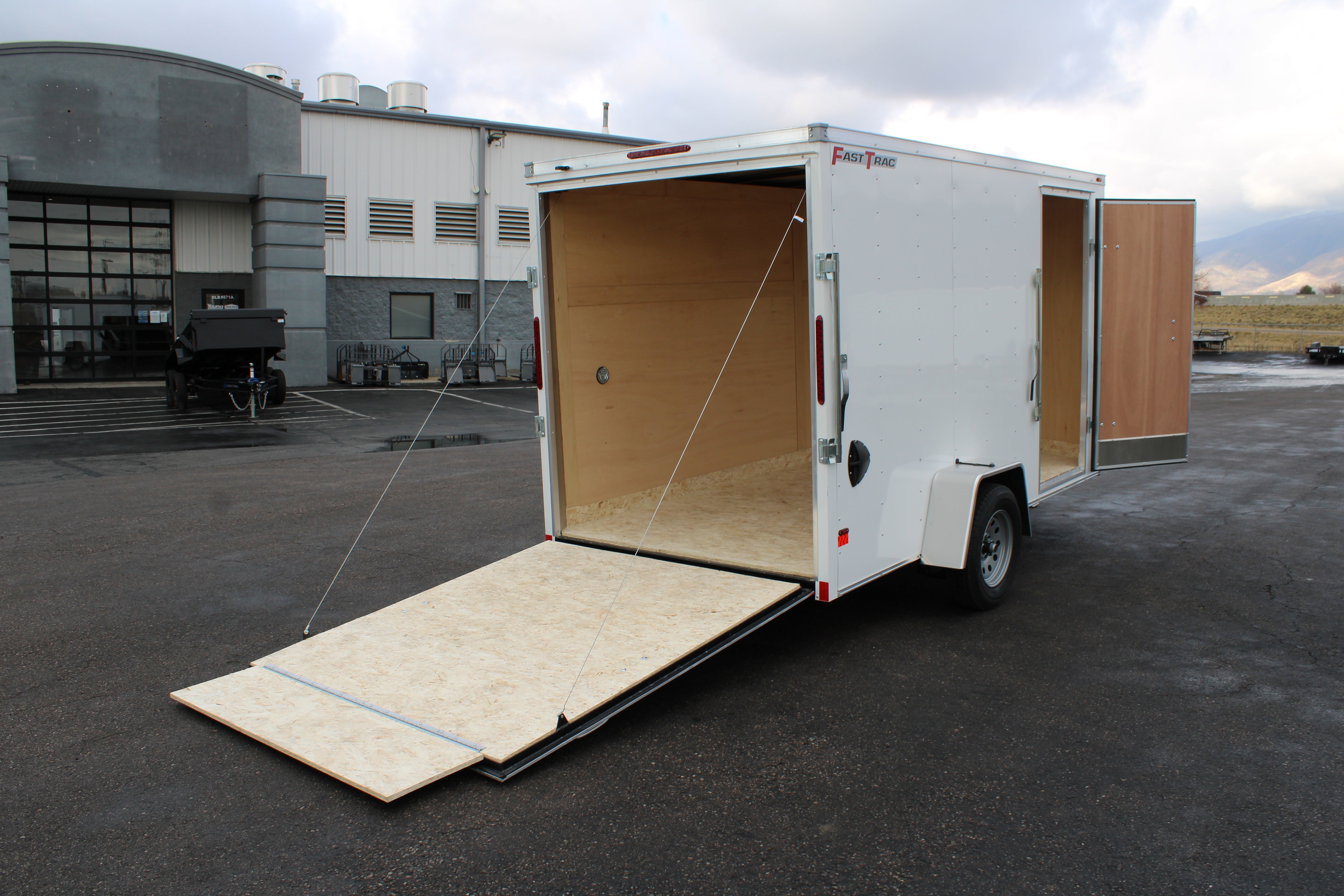 Wells Cargo 6x12 Enclosed Trailer