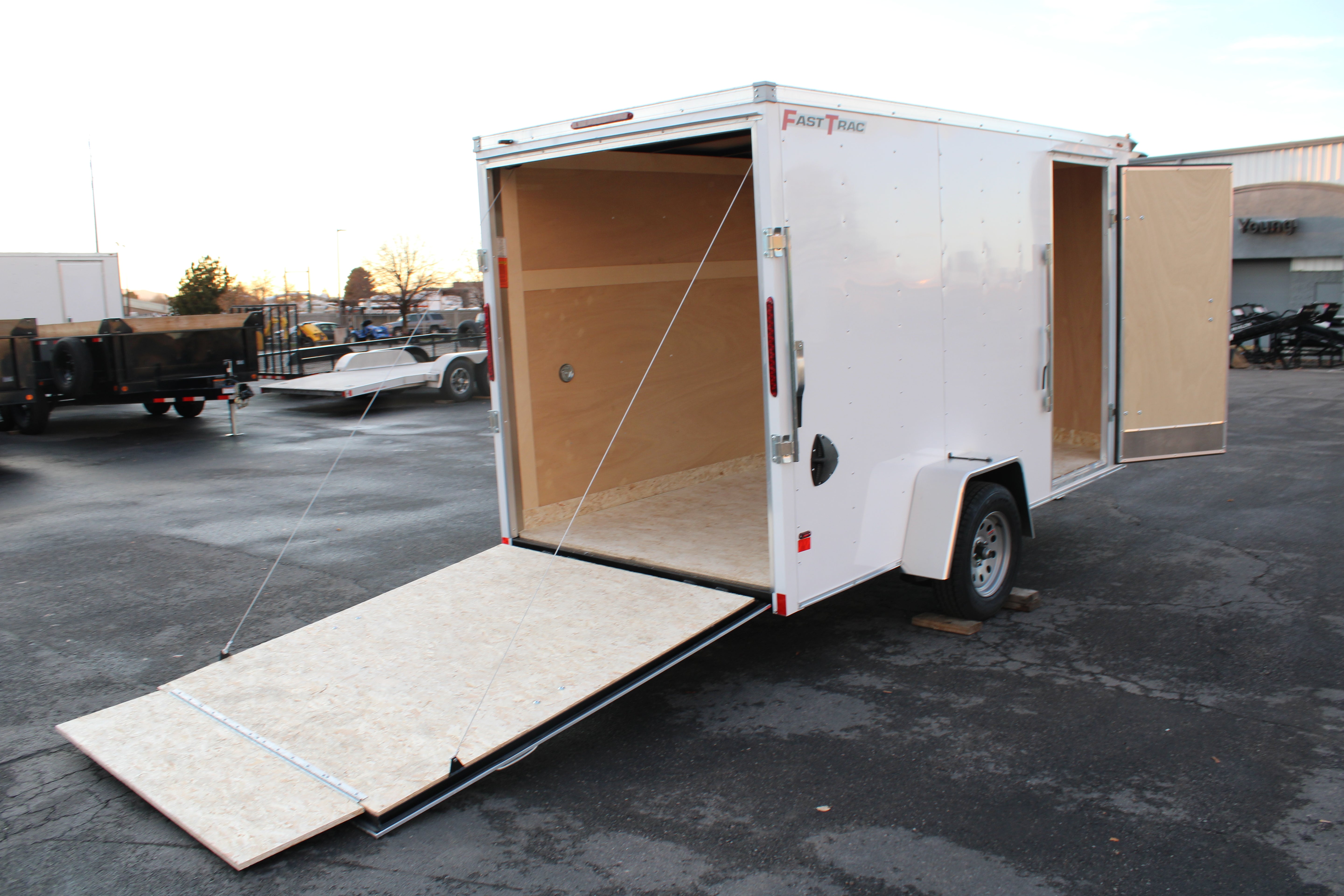 Wells Cargo 6 x 12 Enclosed Cargo Trailer