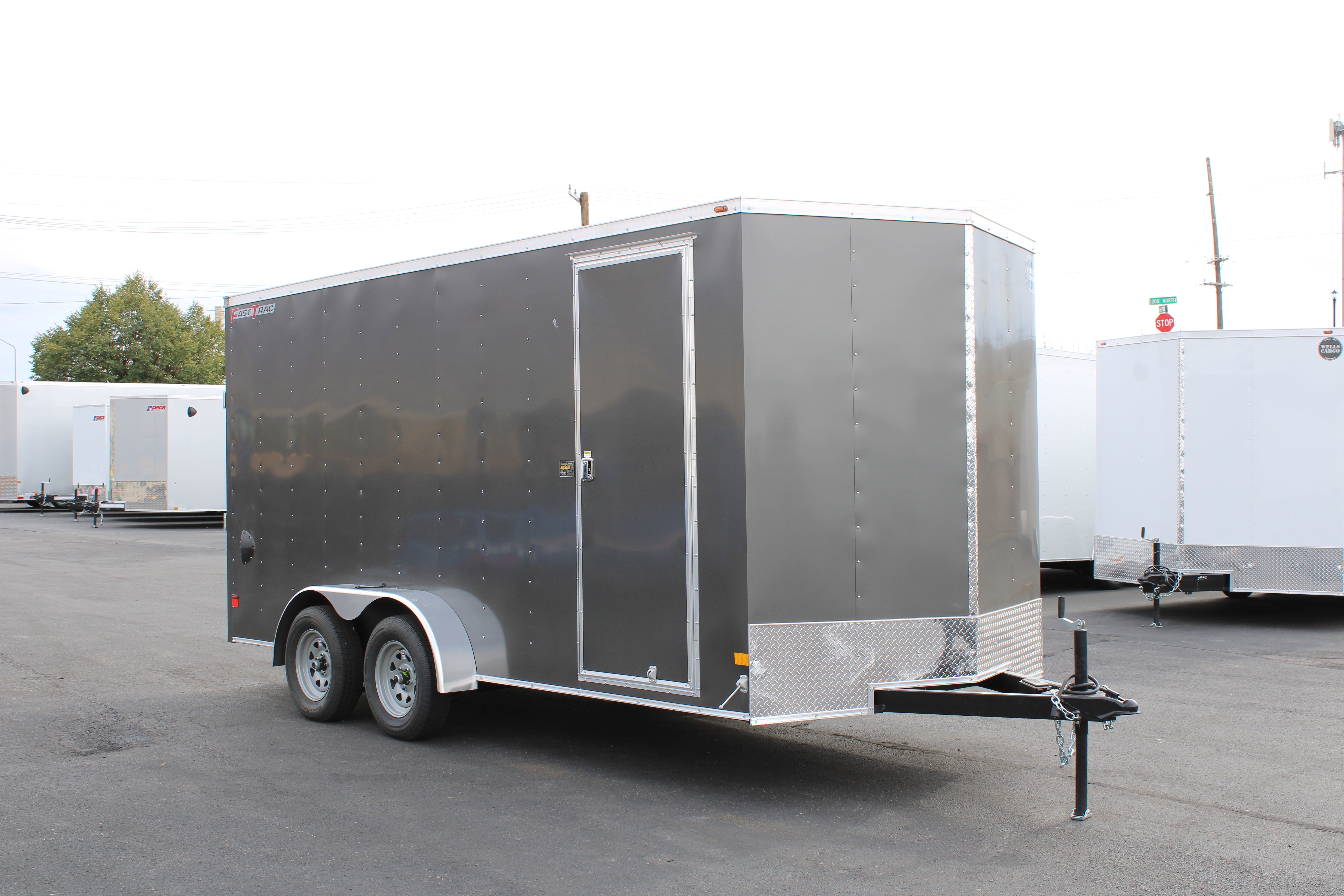 2025 Wells Cargo 7 x 16 Deluxe enclosed Trailer