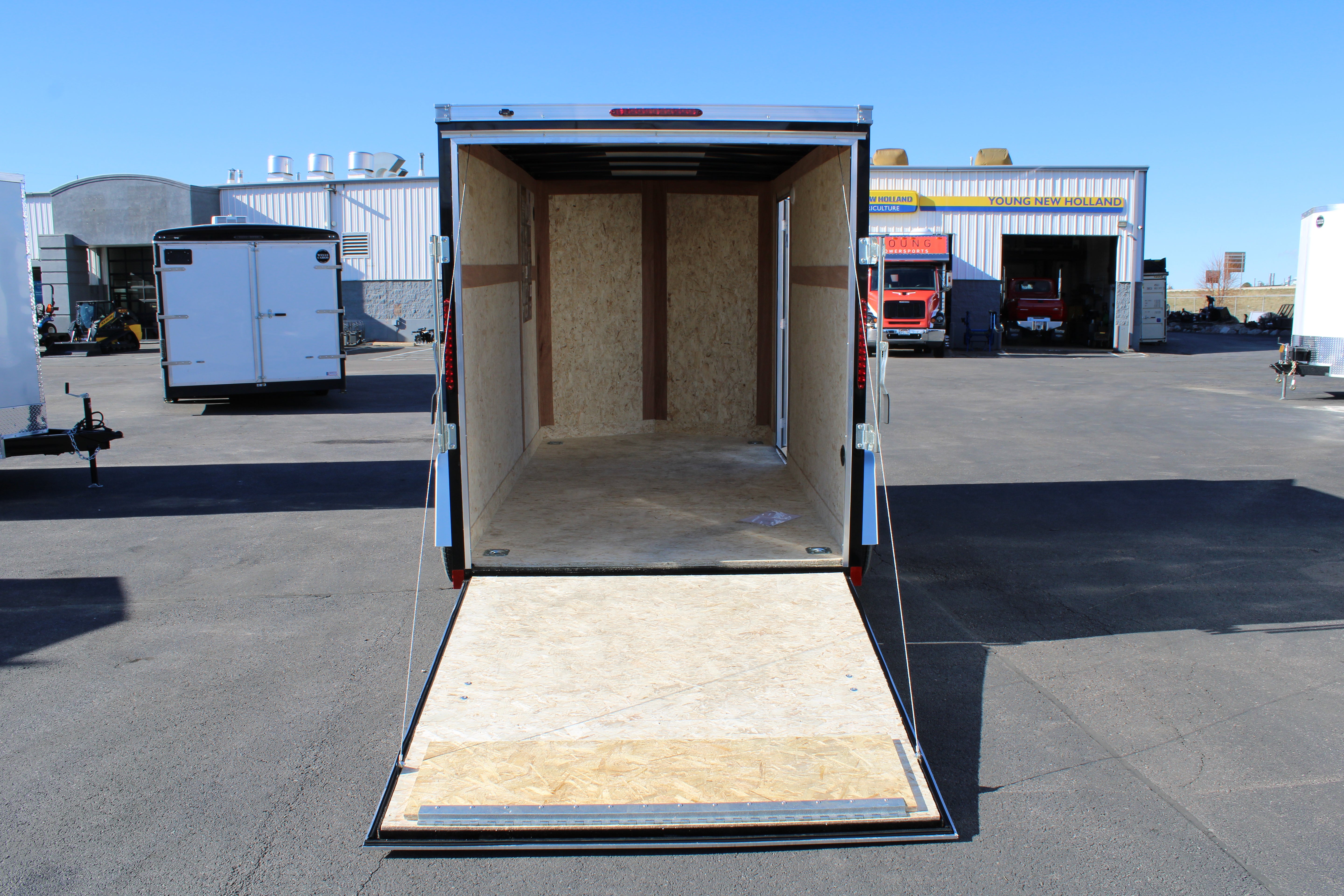 2025 Wells Cargo 6 x 12 Deluxe Enclosed Trailer