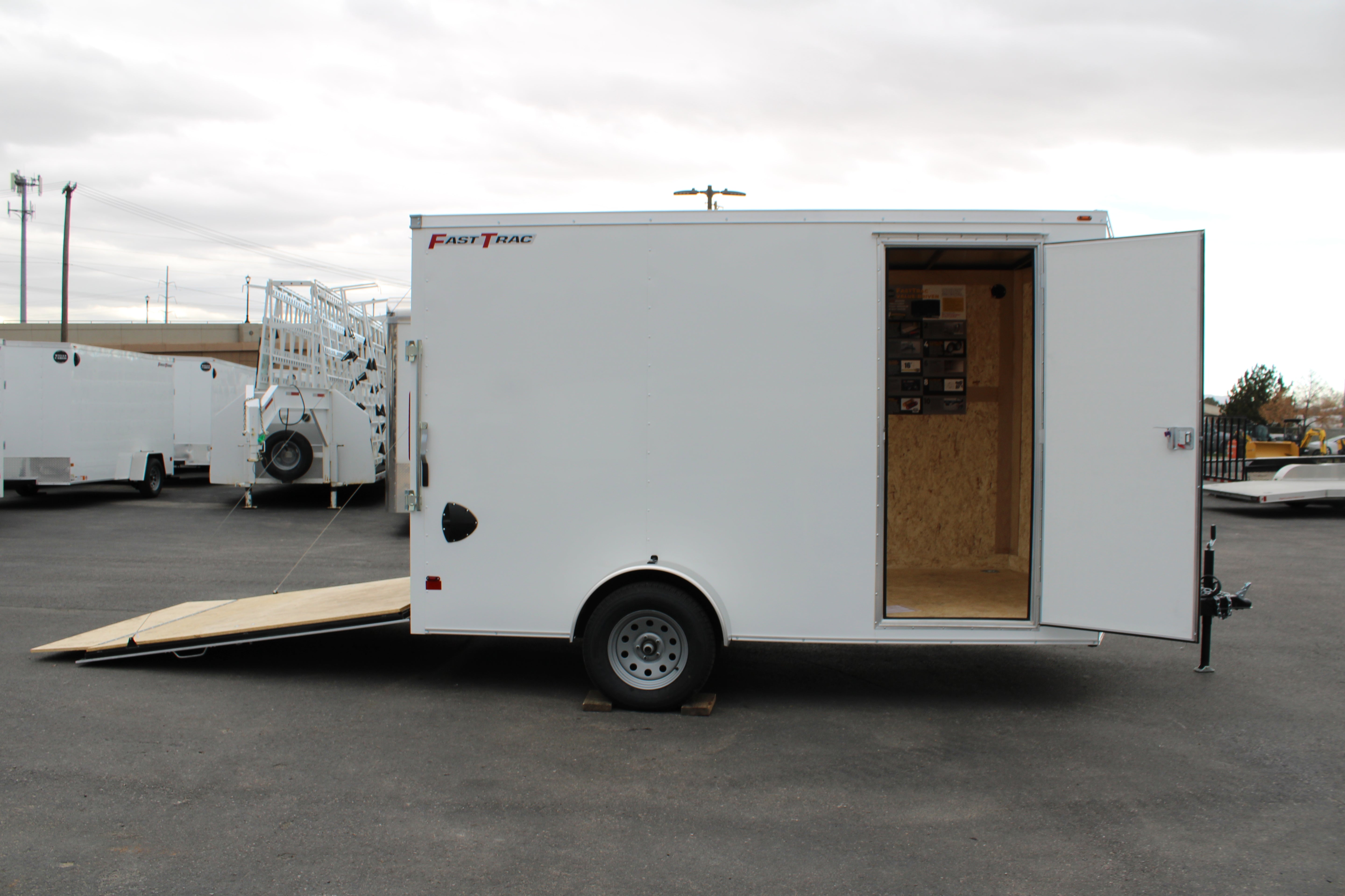 Wells Cargo 7 x 12 Deluxe Enclosed Trailer