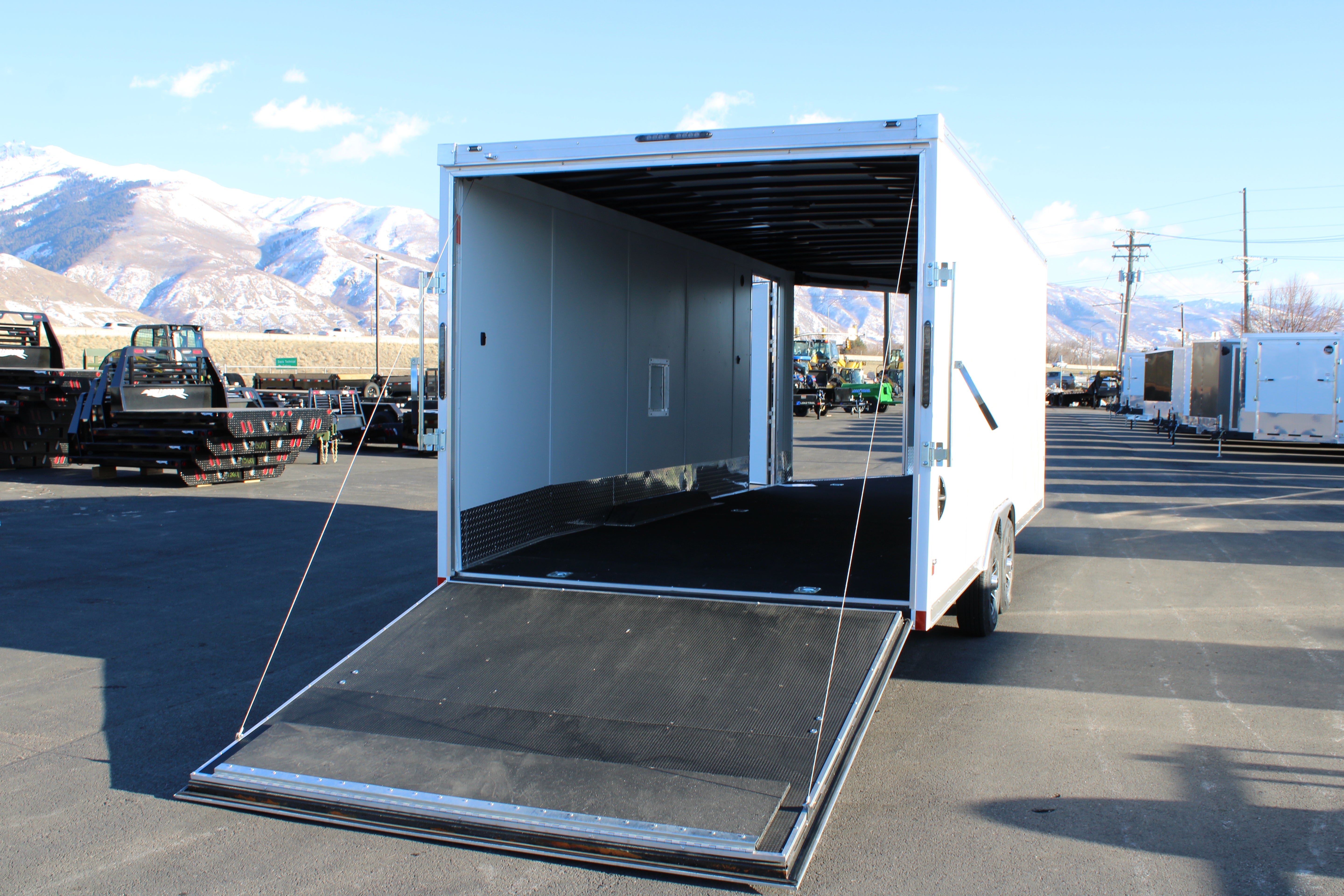 2025 Wells Cargo 8.5 X 28 Enclosed Snowmobile Trailer