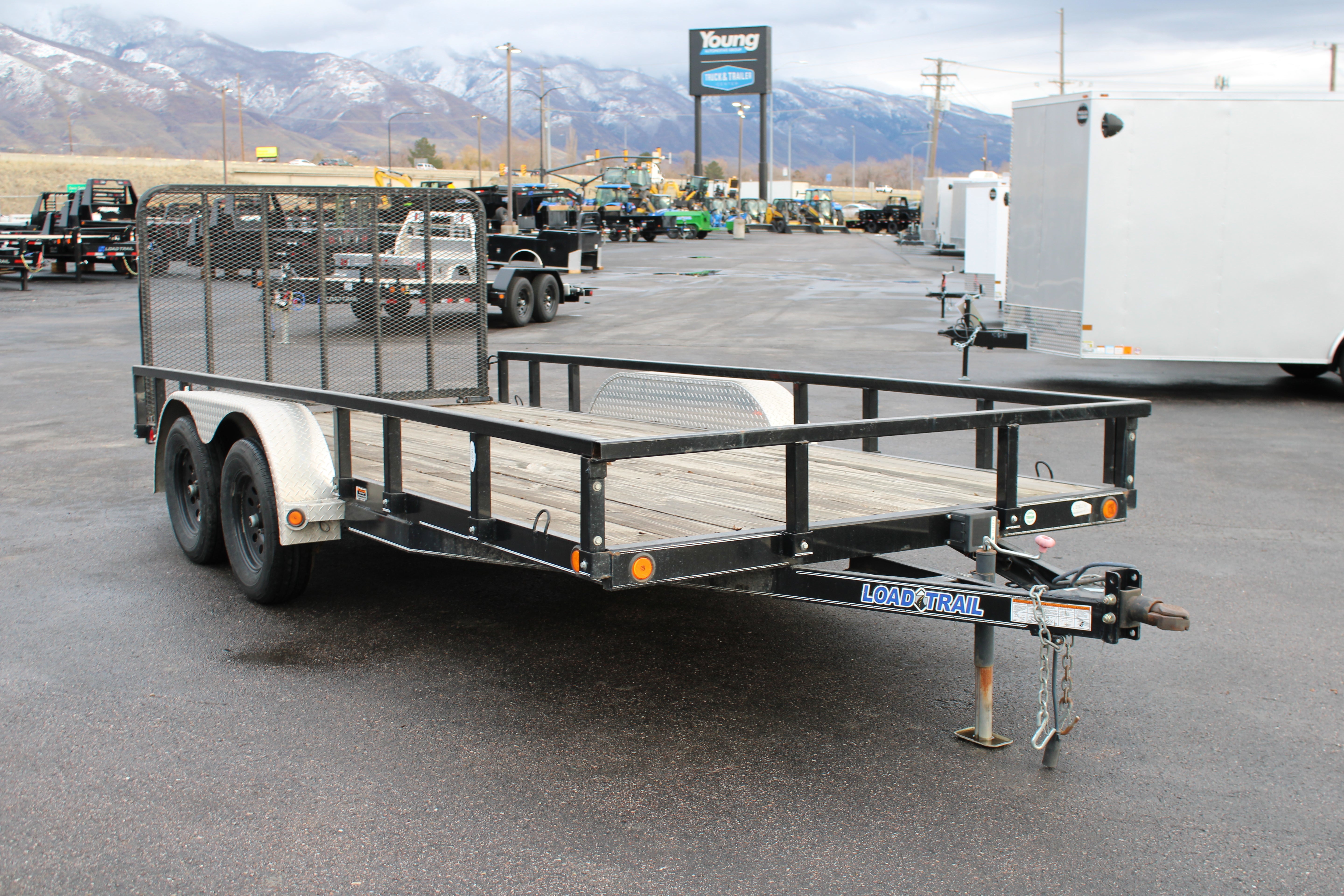 Used Load Trail 83" x 16' Utility Trailer