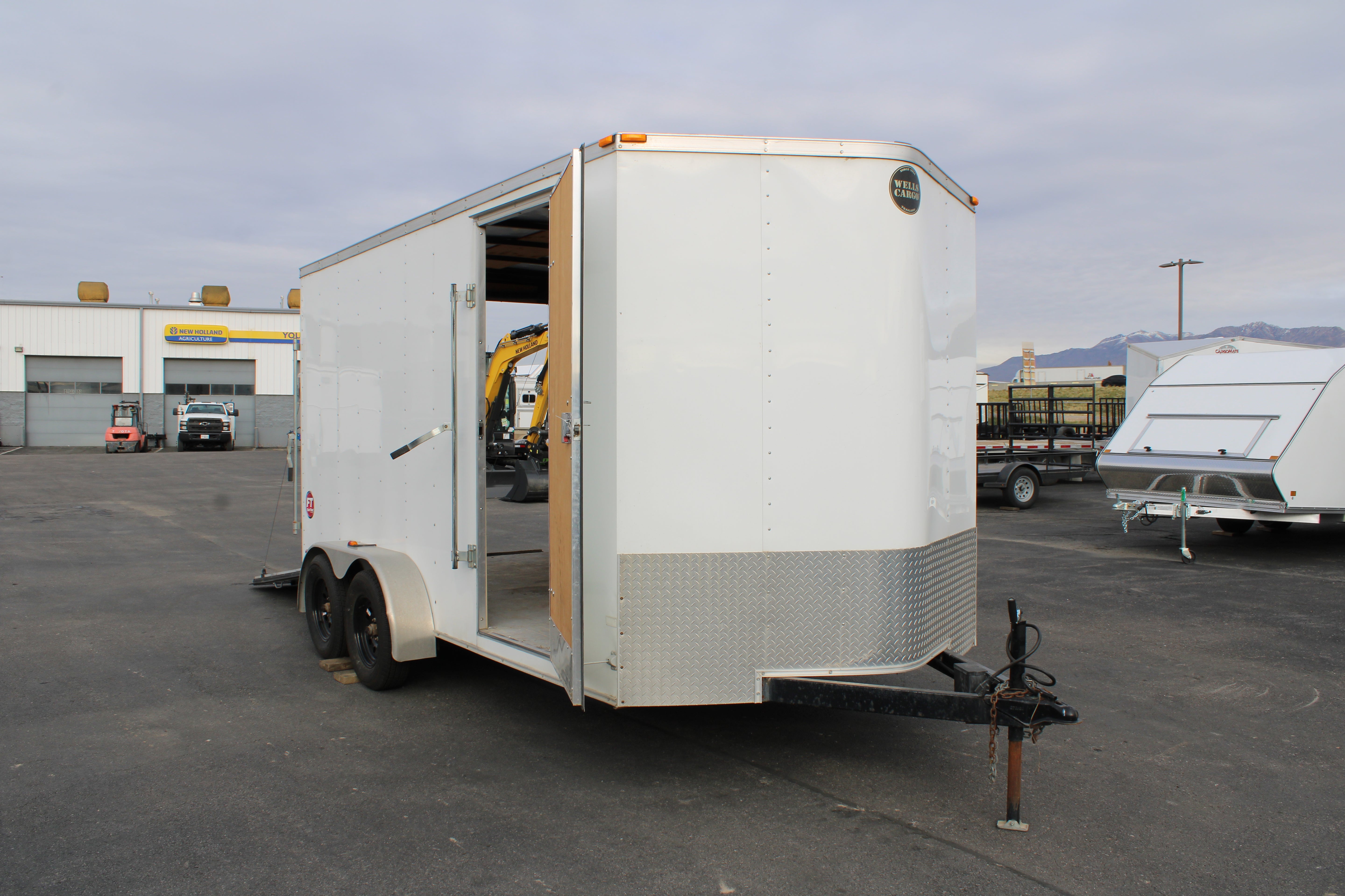 Wells Cargo 7 x 14 Deluxe Enclosed Trailer **BLACK FRIDAY SPECIAL**