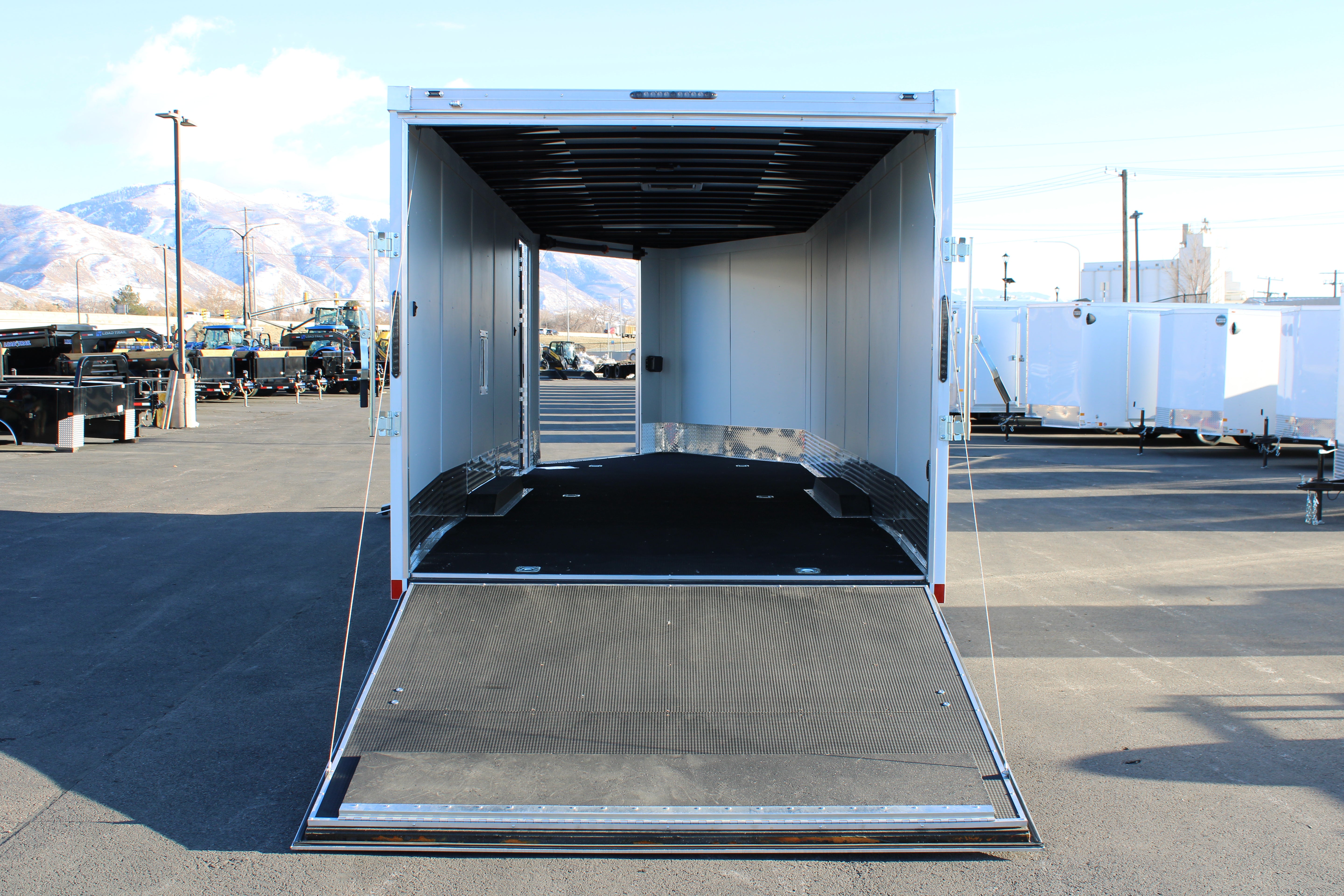 2025 Wells Cargo 8.5 X 28 Enclosed Snowmobile Trailer