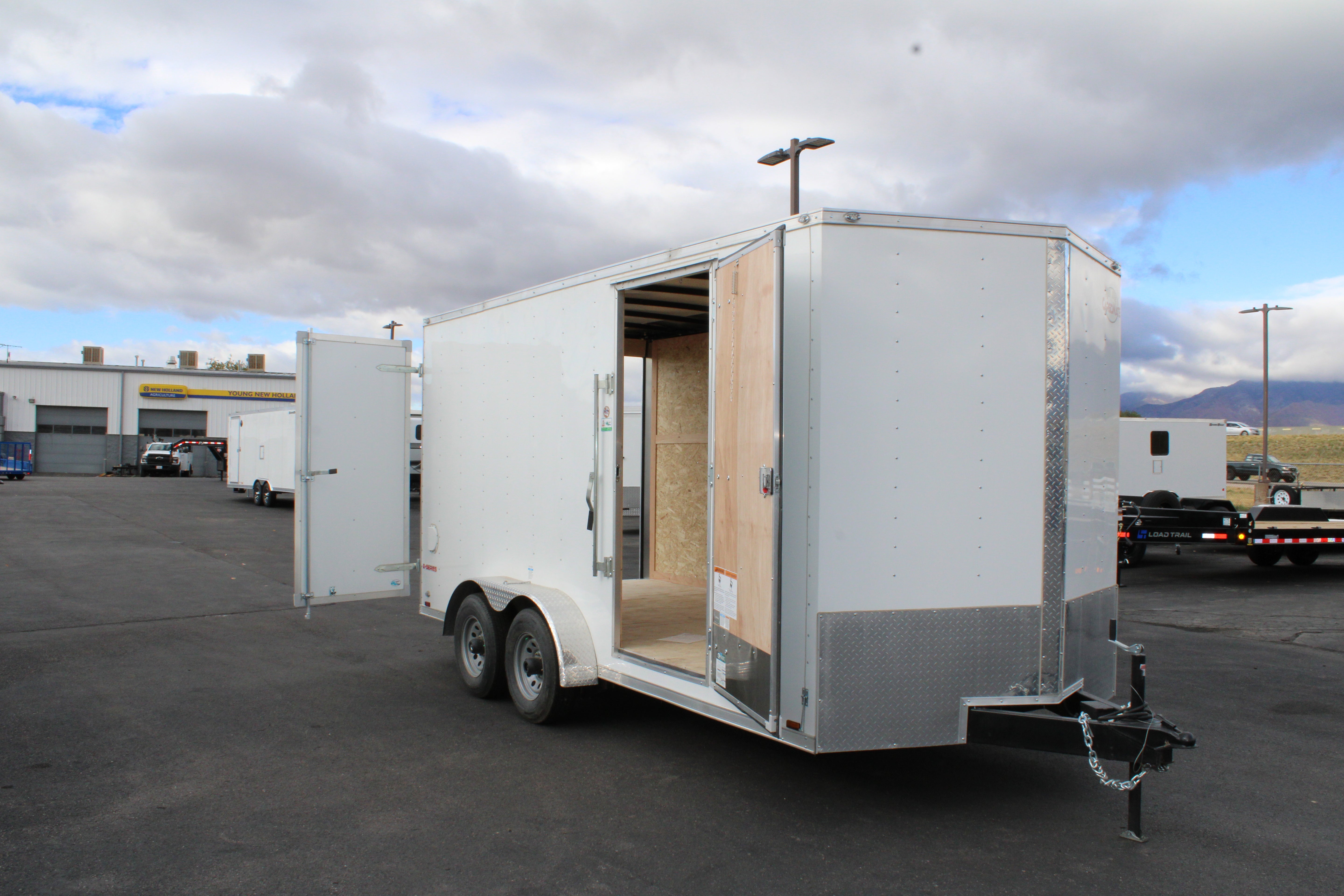 2024 Cargo Mate 7 x 16 Enclosed Trailer W/ Barn Door