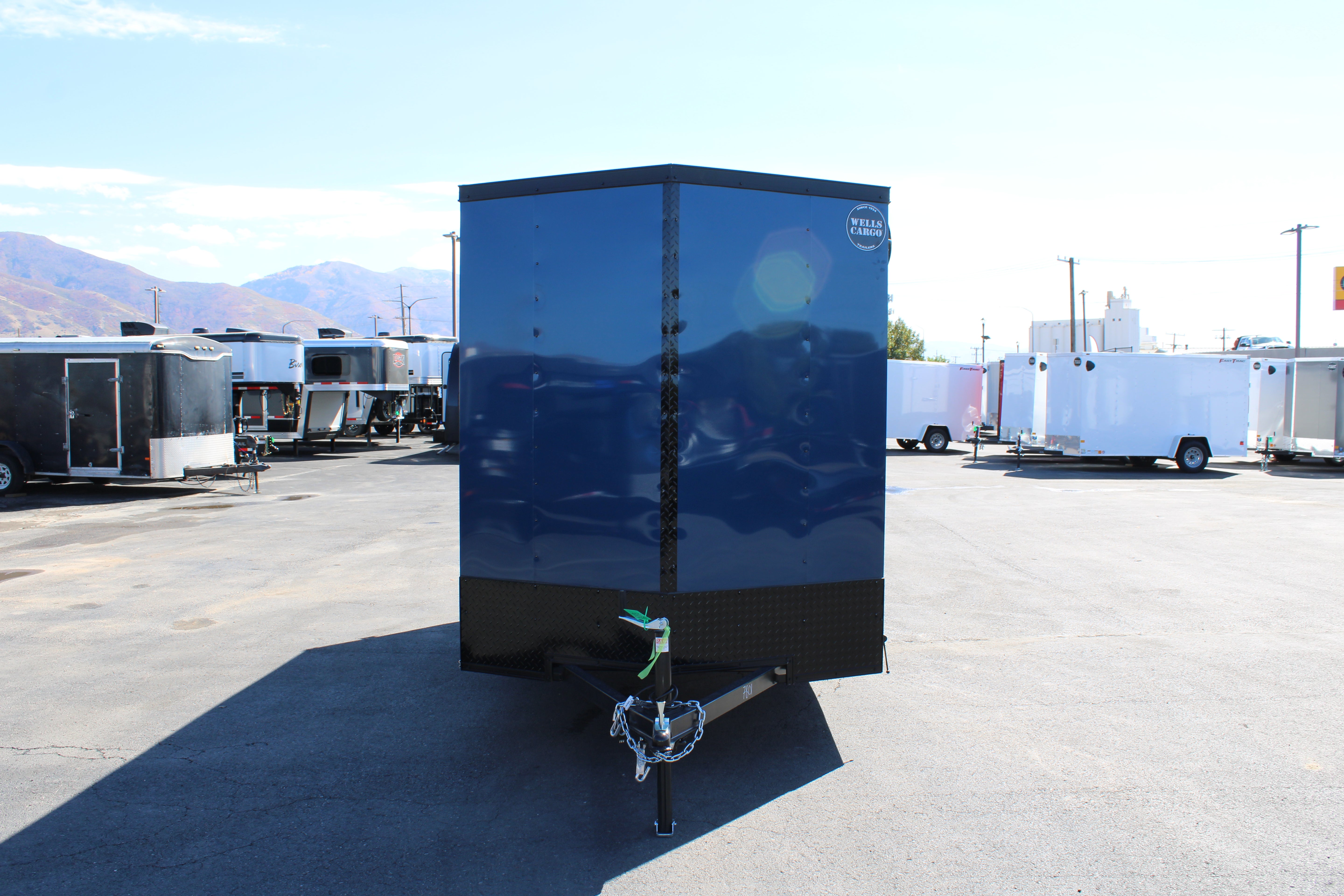 Wells Cargo 6 x 12 Deluxe Enclosed Trailer