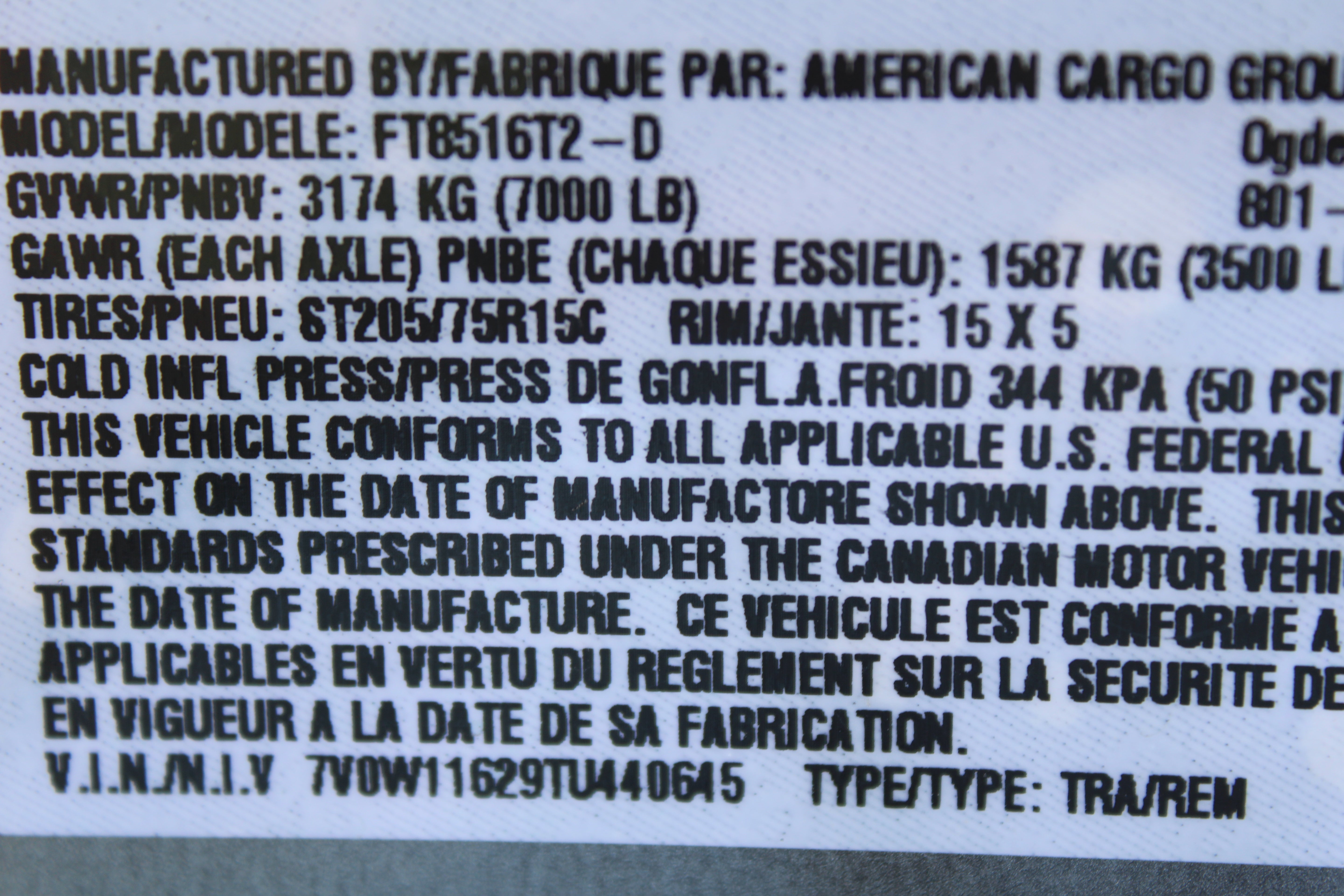 Wells Cargo 8.5 x 16 Deluxe Enclosed Trailer