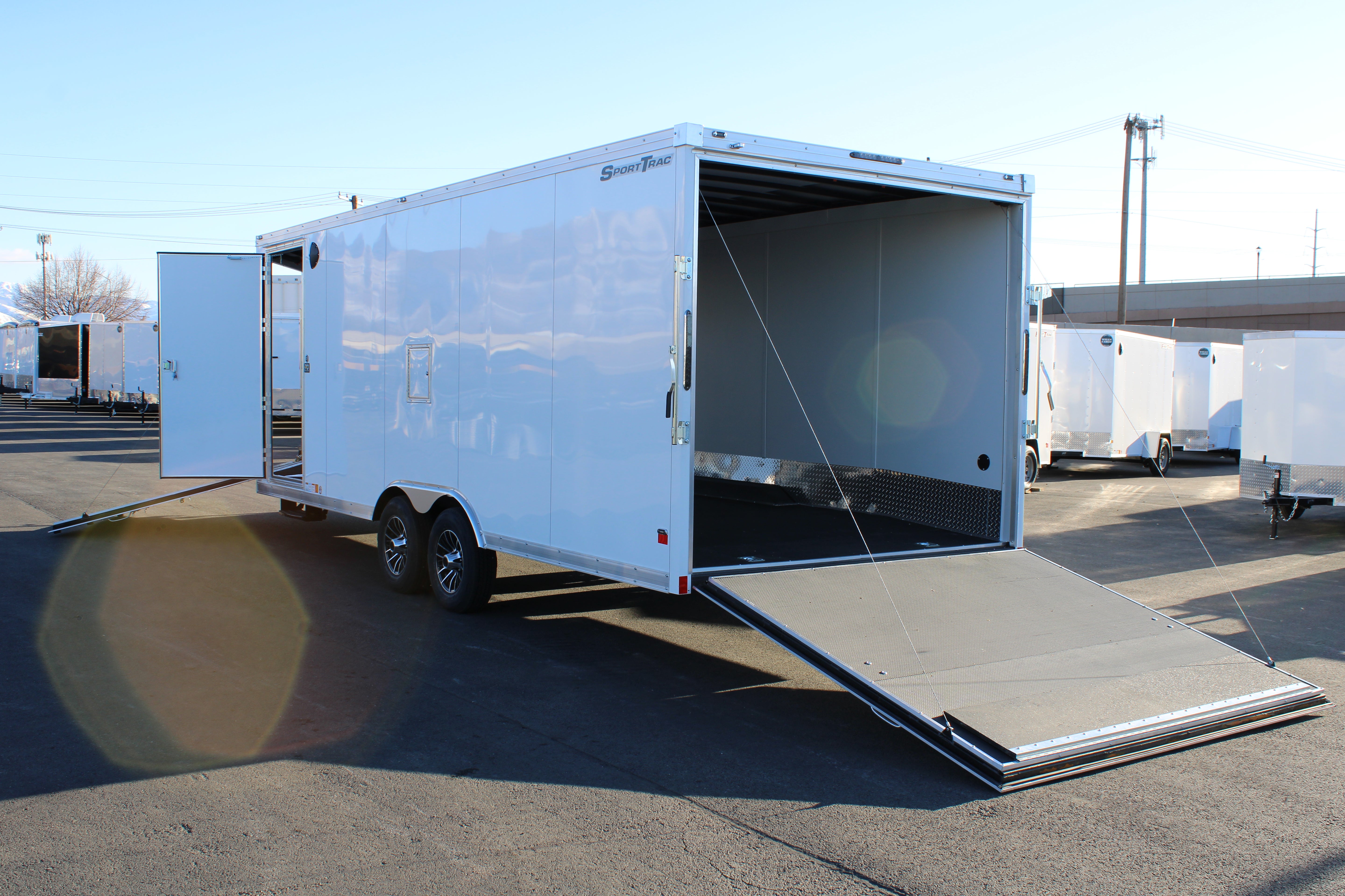 2025 Wells Cargo 8.5 X 28 Enclosed Snowmobile Trailer