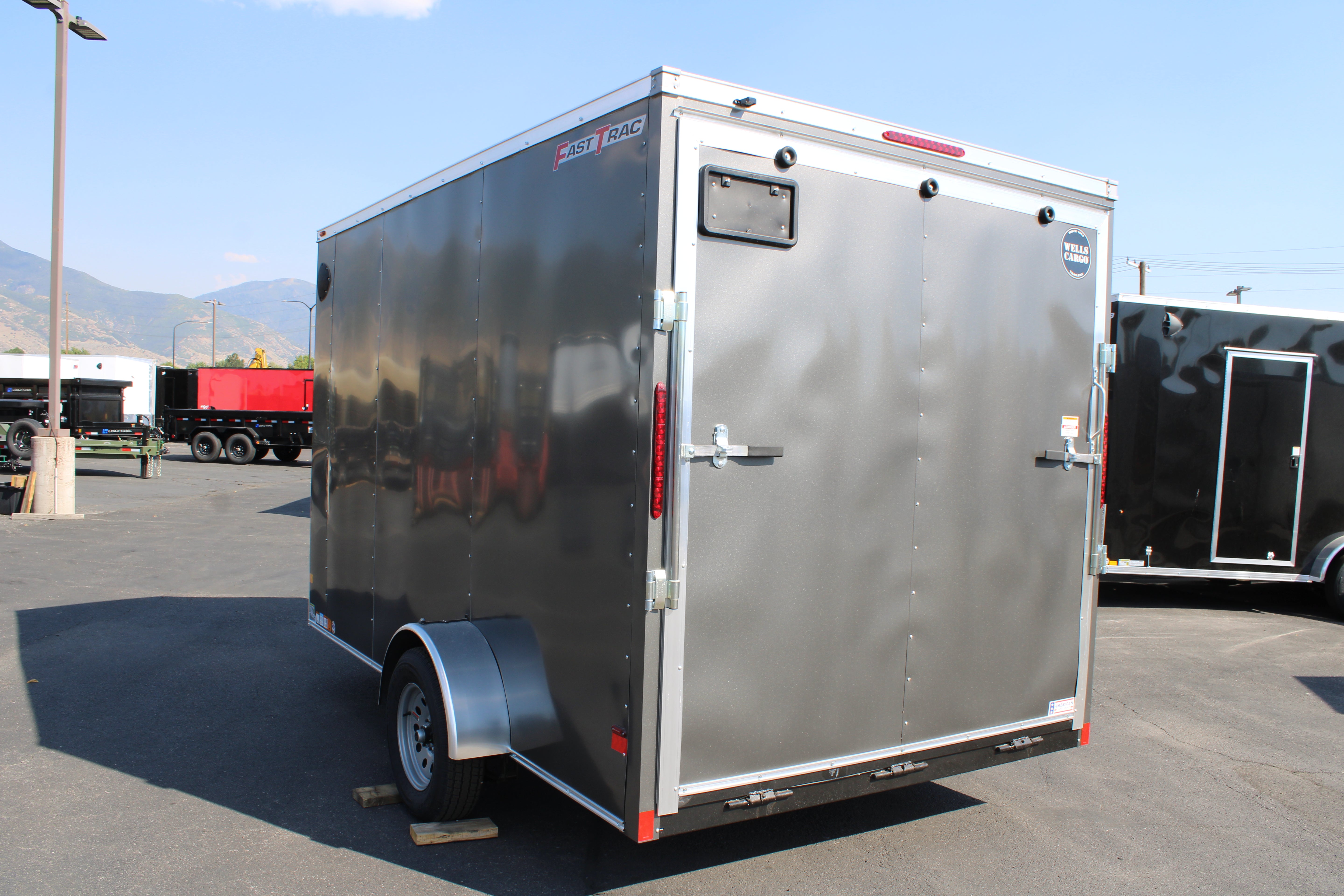 2025 Wells Cargo 7 x 12 Deluxe Enclosed Trailer